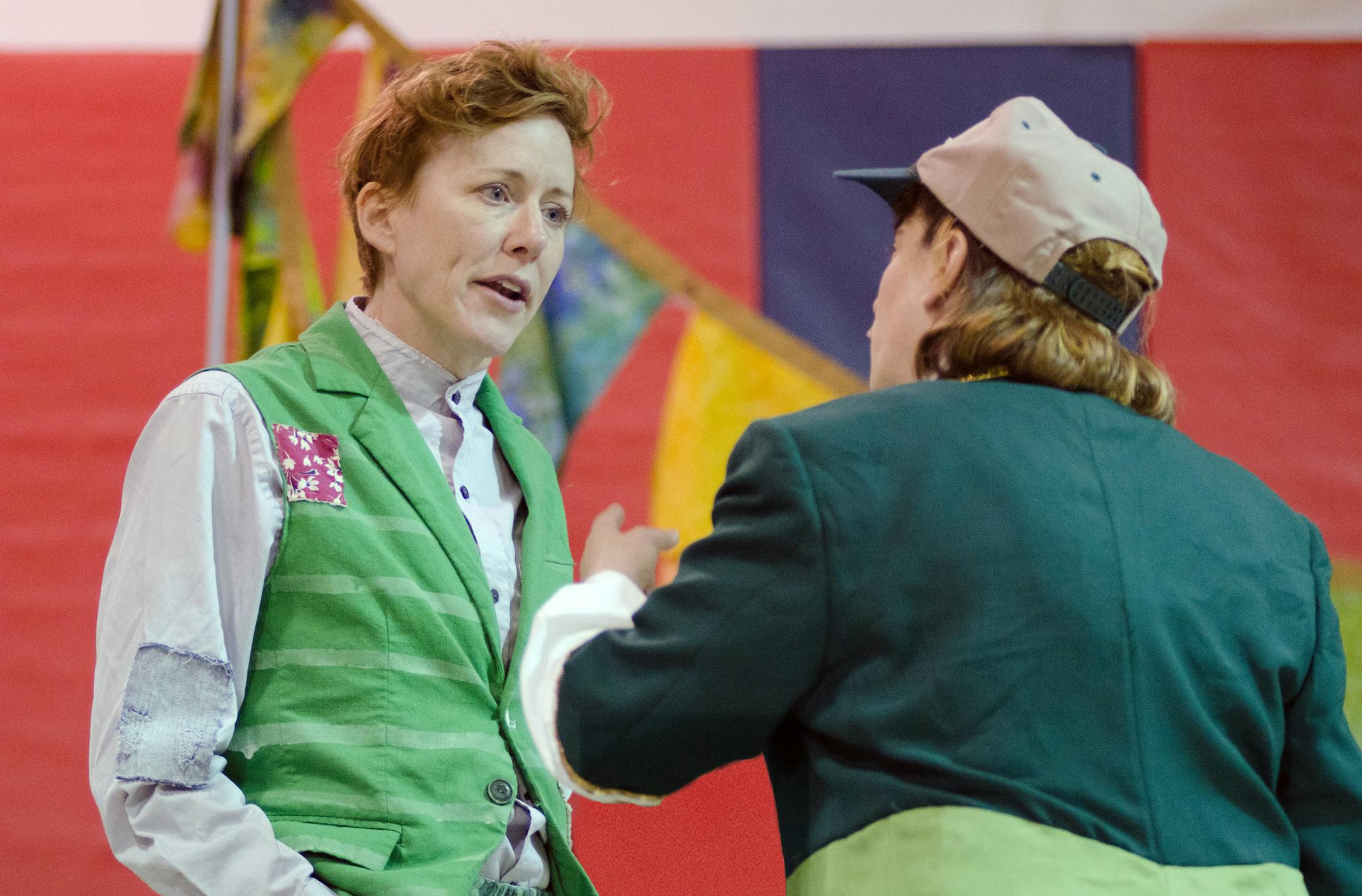 Sarah Agnew and Elise Langer.