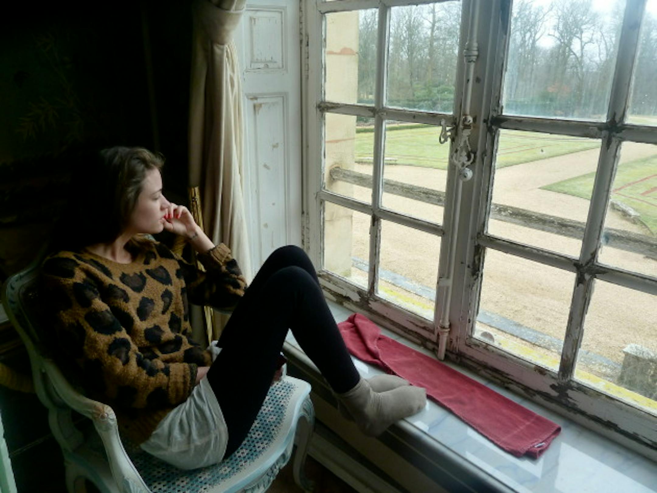 Our room at the chateau