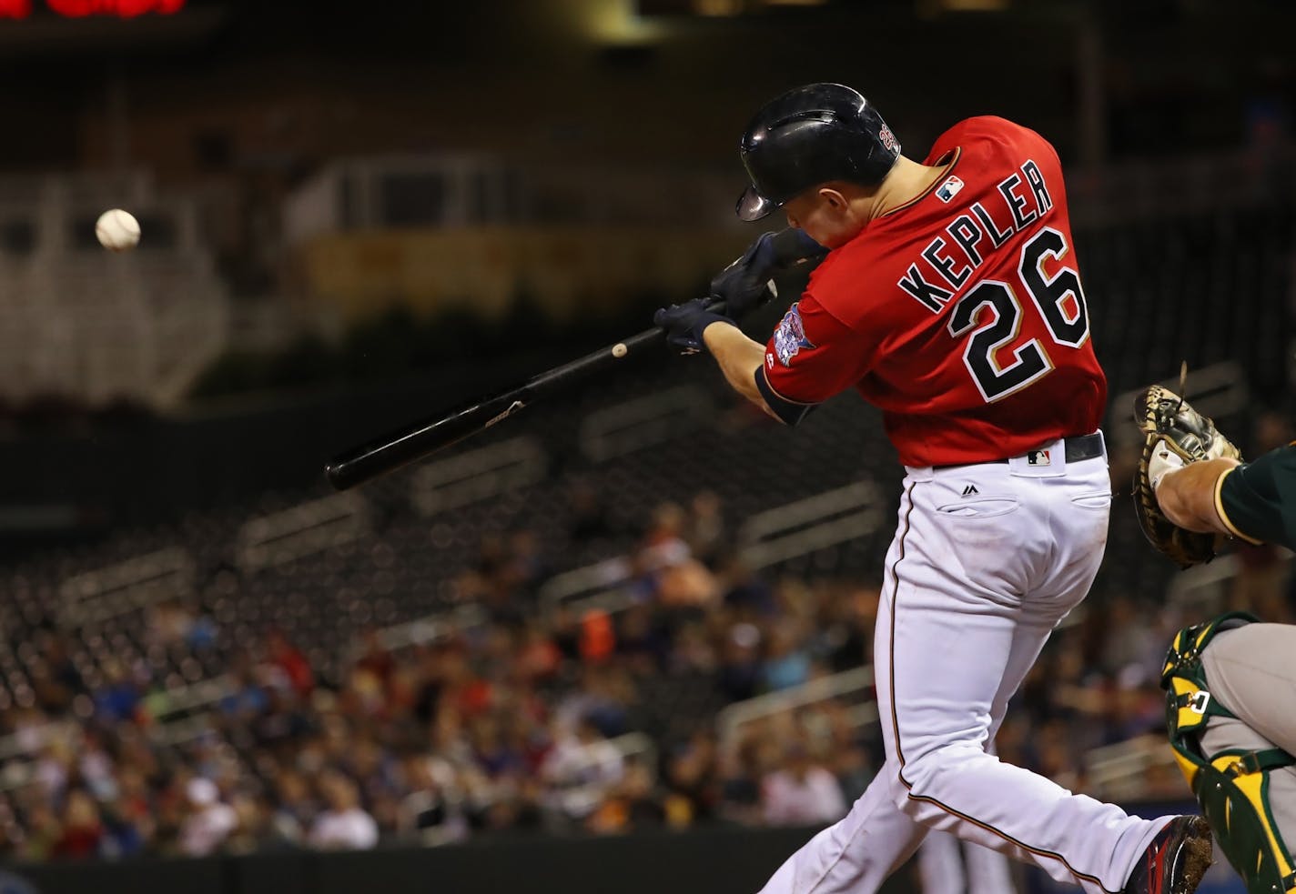 Max Kepler hit a home run in the fifth inning Tuesday night.