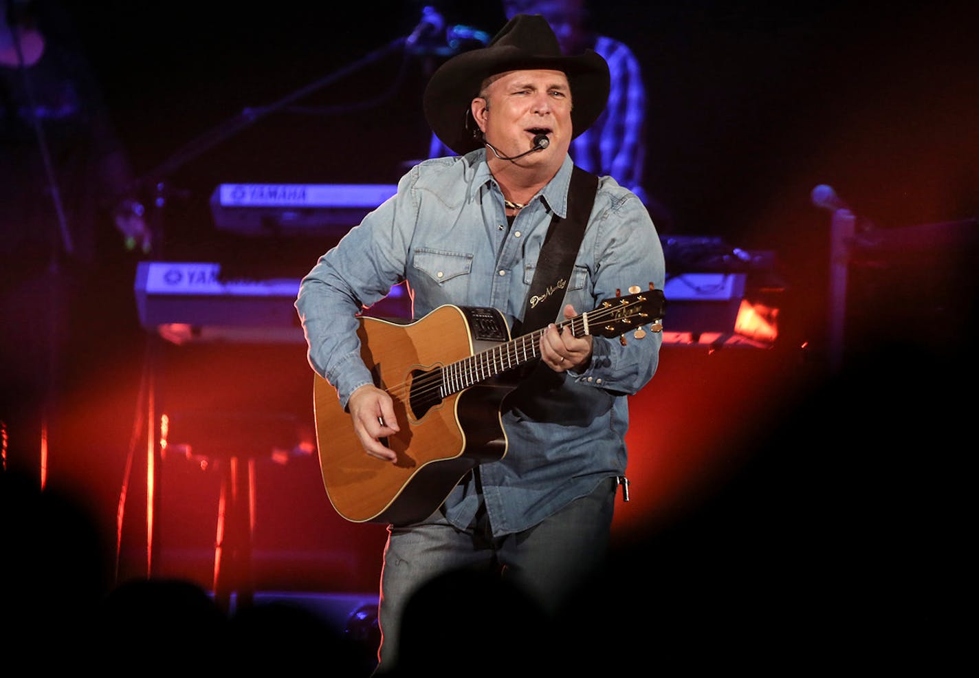 Garth Brooks performed in one of his 11 shows at Target Center on Nov. 6.