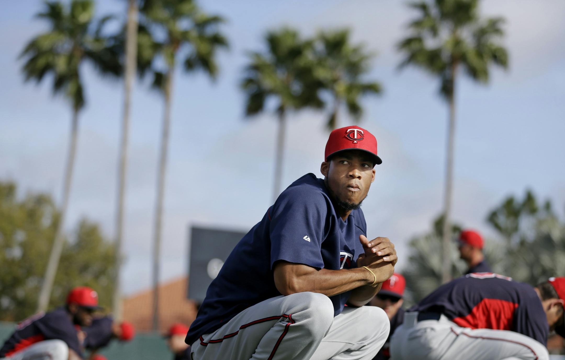 Twins infielder Pedro Florimon