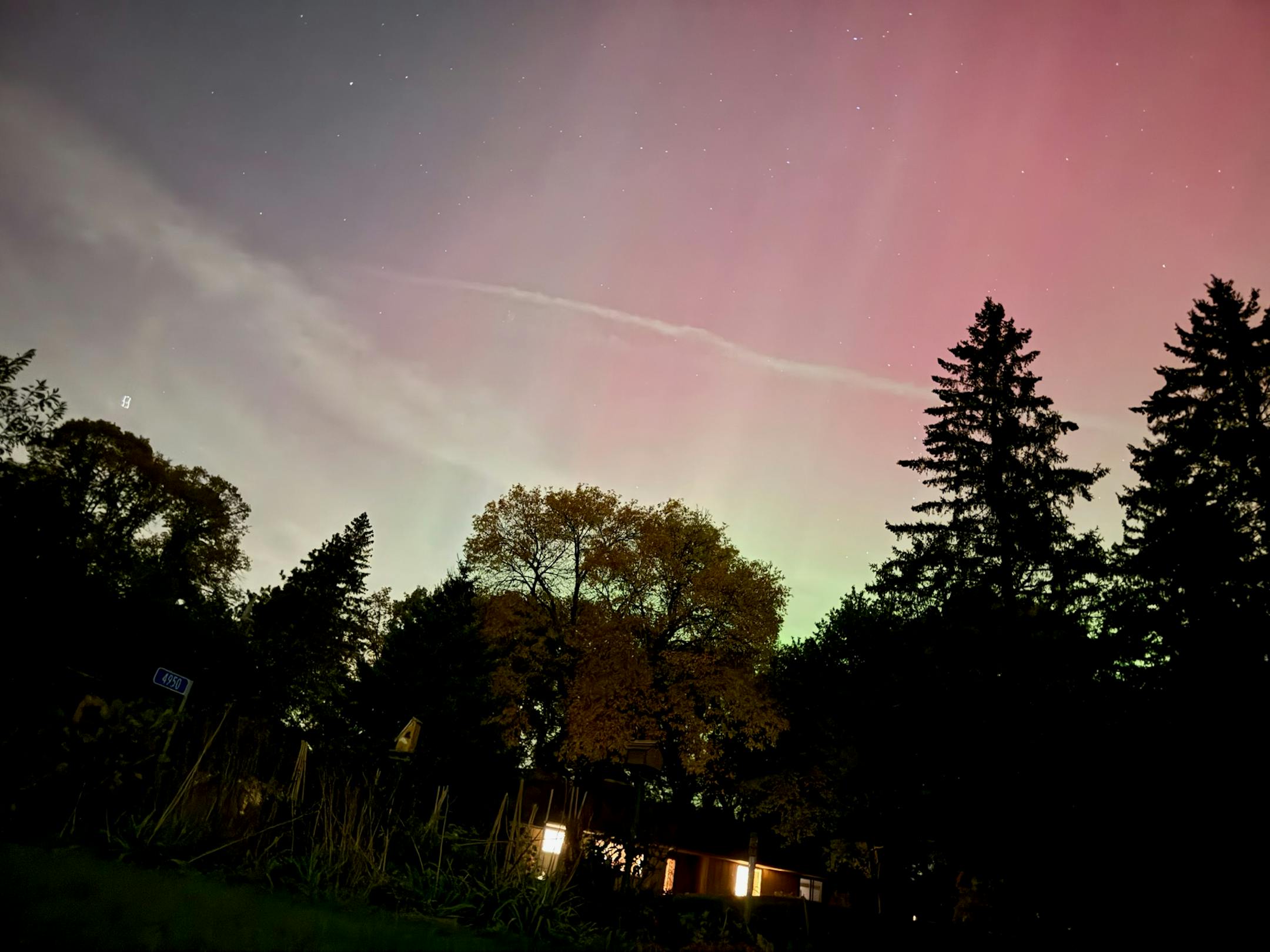 The northern lights.