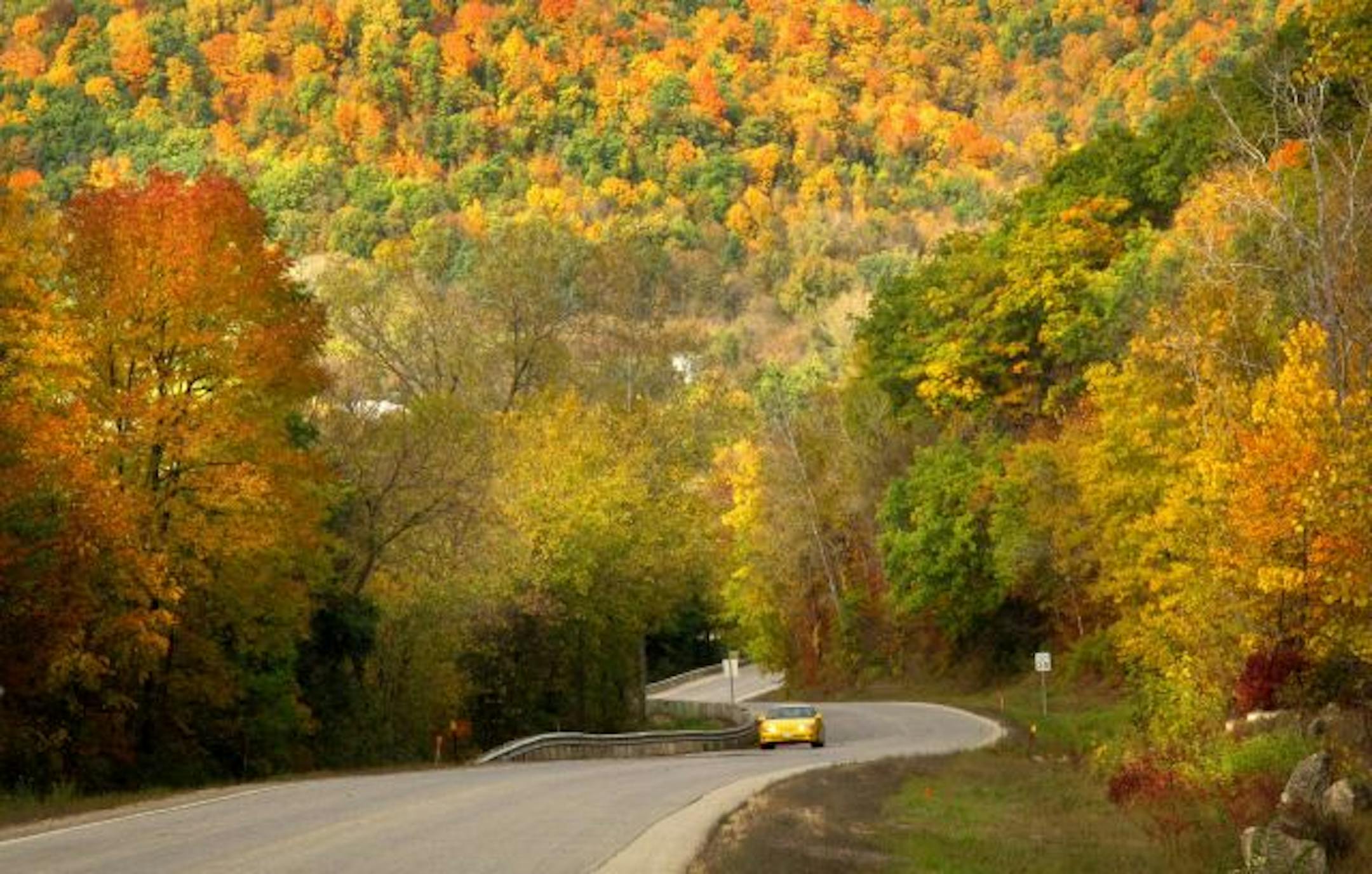 The winding back roads of Pepin County offer some of the best scenery in southwestern Wisconsin.