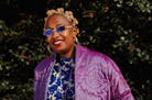 Cécile McLorin Salvant in New York, Feb. 17, 2022. The vocalist who dares to take on older music with unsavory history turns inward on "Ghost Song," 
