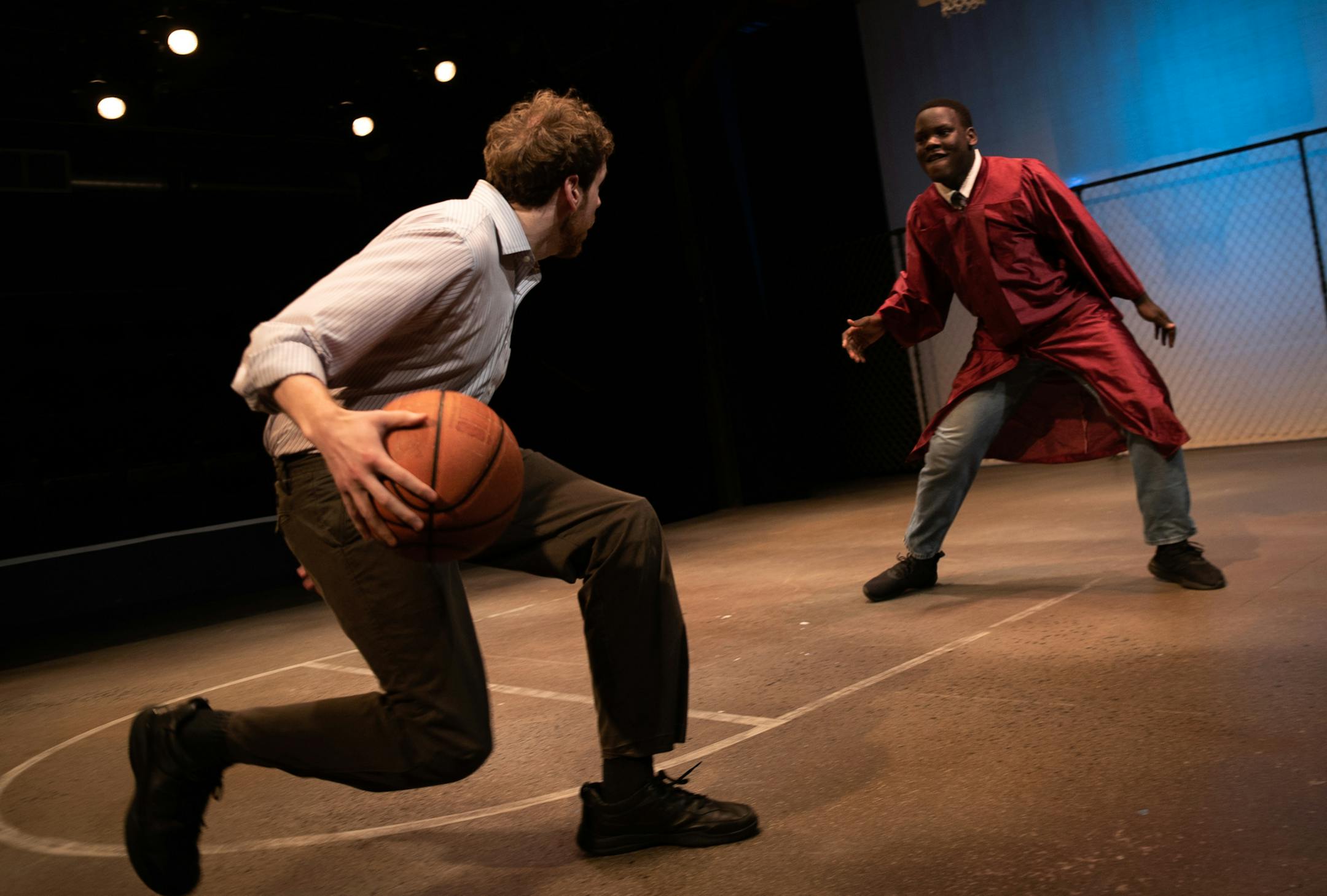 Paul LaNave and Wariboko Semenitari are "Samuel J. and K." at Gremlin Theatre.