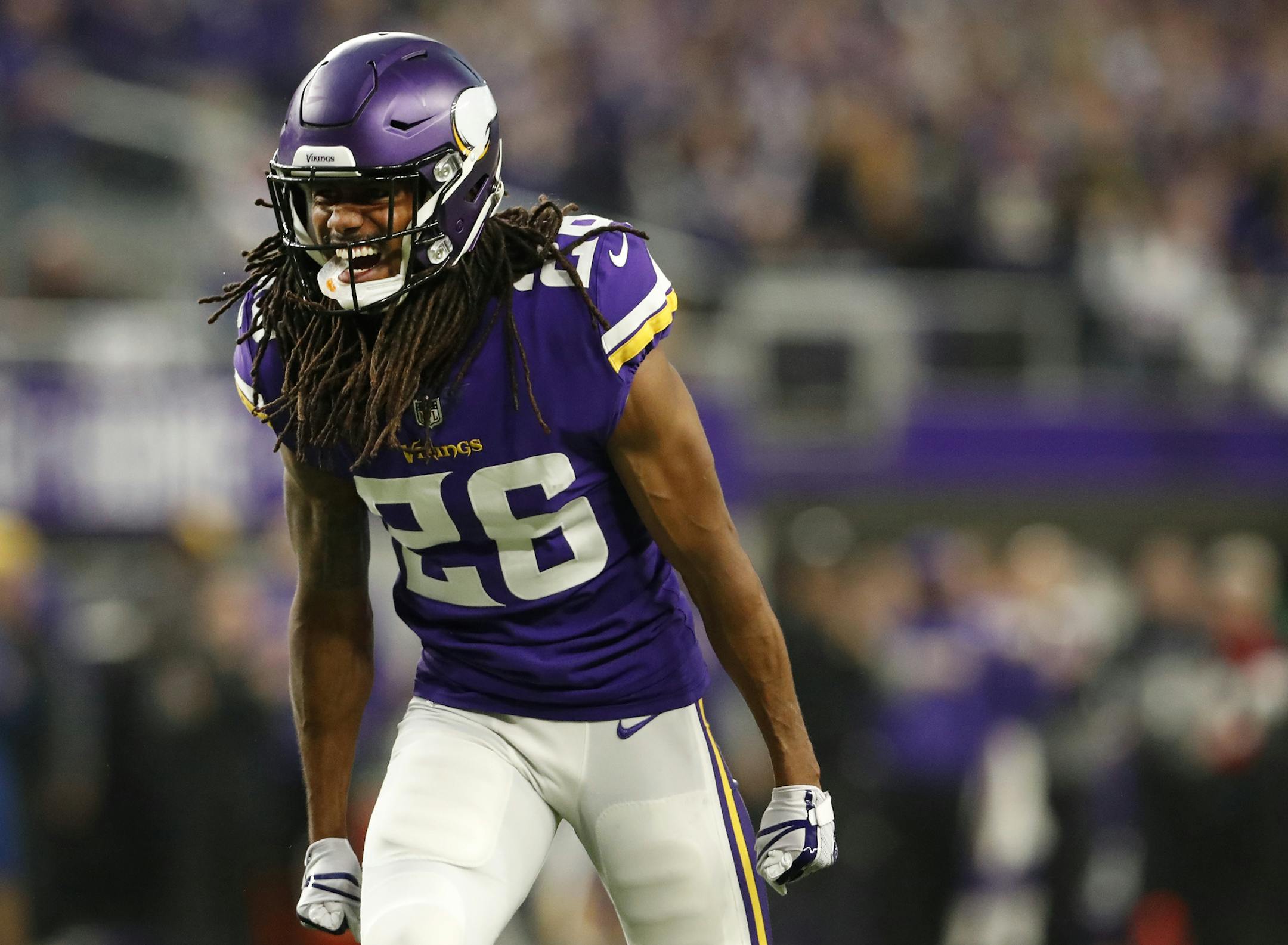 Minnesota Vikings Trae Waynes (26). ] CARLOS GONZALEZ &#xef; cgonzalez@startribune.com - Minneapolis, MN - January 14 2018, US Bank Stadium, NFL, NFC Divisional Playoff, Minnesota Vikings vs. New Orleans Saints