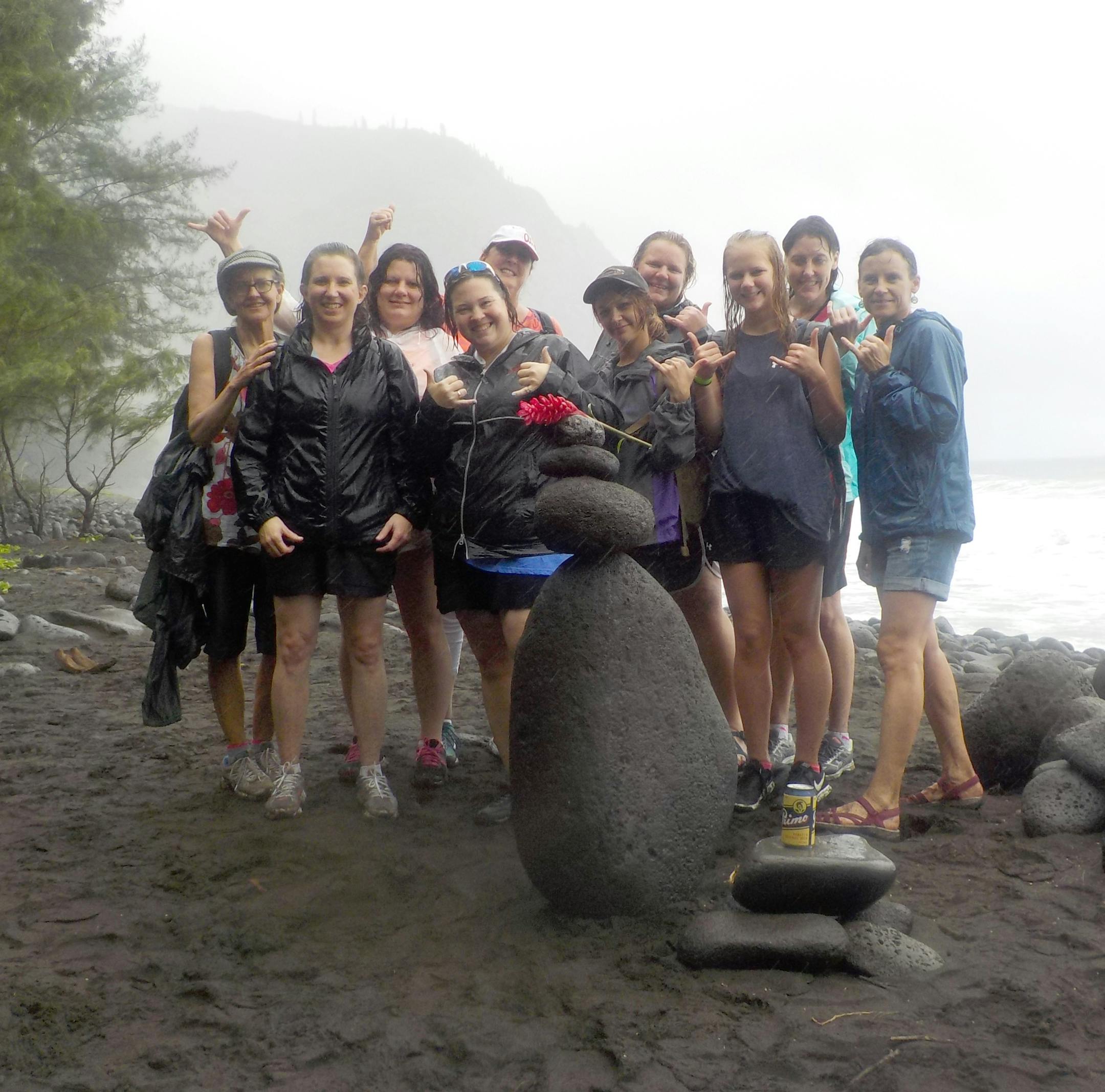 Women on the GrOw on their trip to Hawaii's Big Island. Provided photo