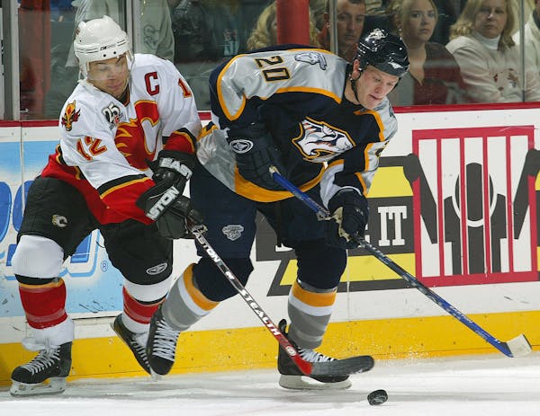 Ryan Suter, right, in 2006.