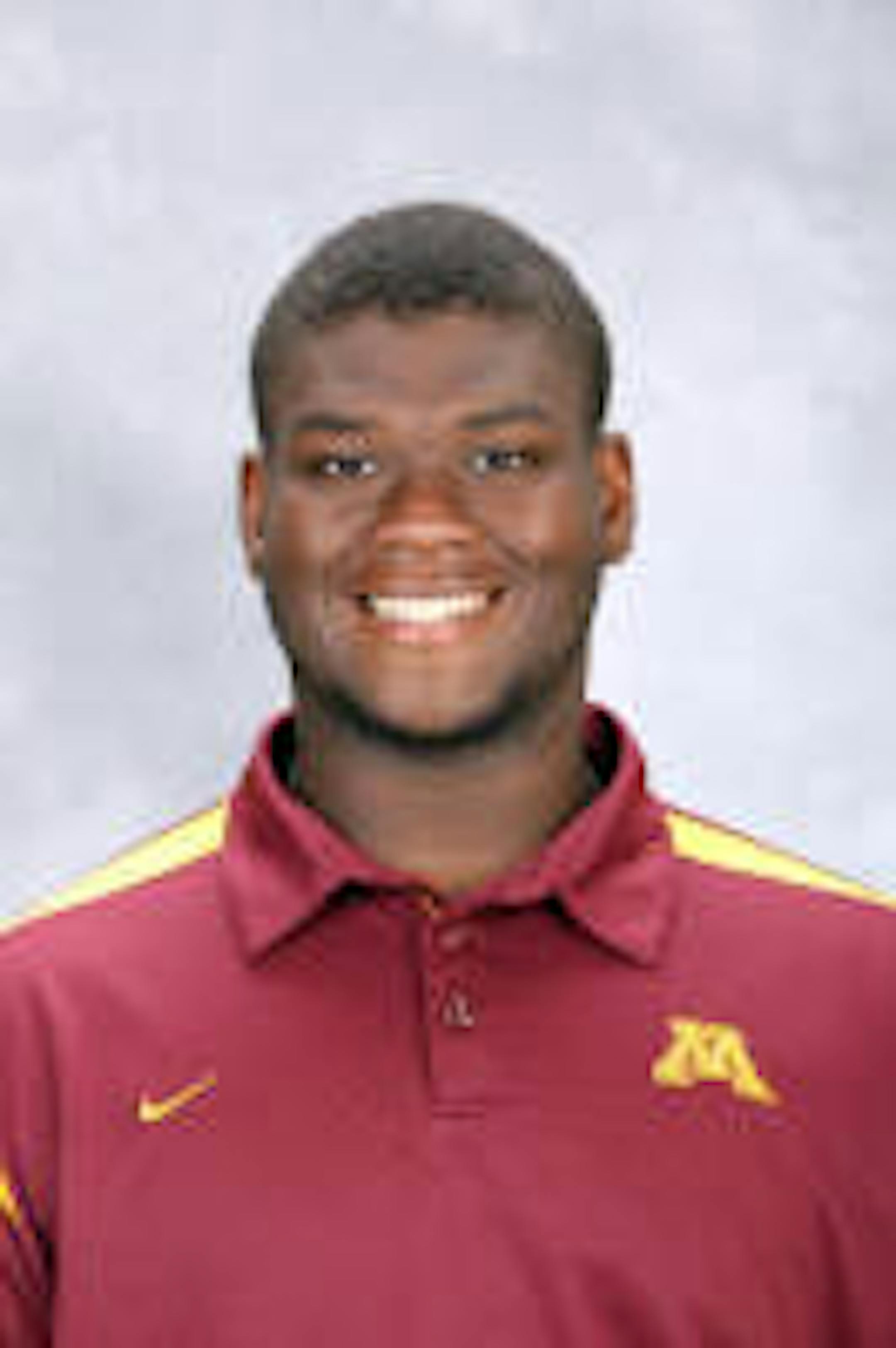 Gophers offensive lineman Sean Ferguson
