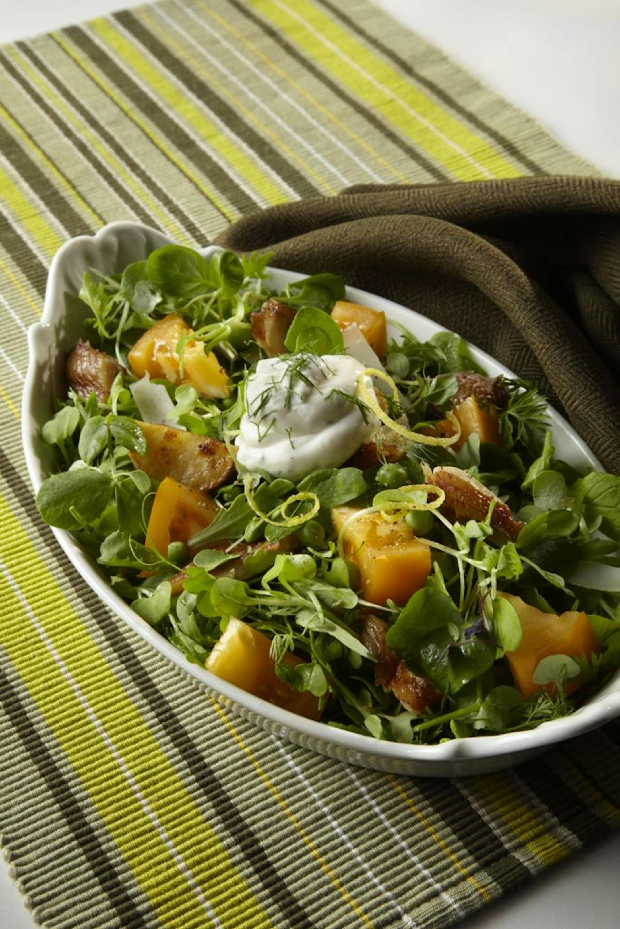 The Summer Shore Salad from "Salad Days" by Pam Powell.