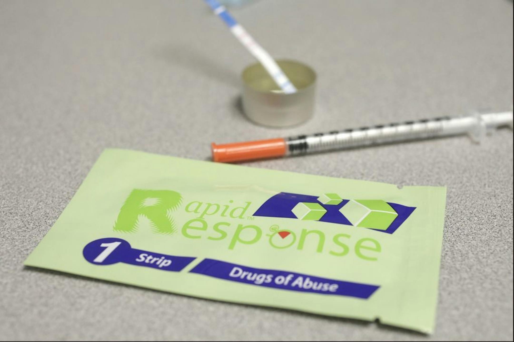 The state health department has started handing out fentanyl test strips that people can use to test their drugs -- heroin, methamphetamine, cocaine -- for fentanyl. Fentanyl is the mostly deadly drug in America, the CDC said.