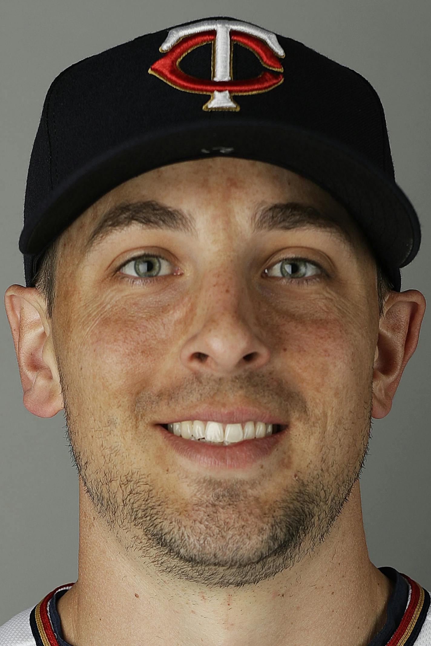 This is a 2017 photo of Jason Castro of the Minnesota Twins baseball team. This image reflects the 2017 active roster as of Thursday, Feb. 23, 2017 when this image was taken. (AP Photo/David Goldman) ORG XMIT: FLDG101