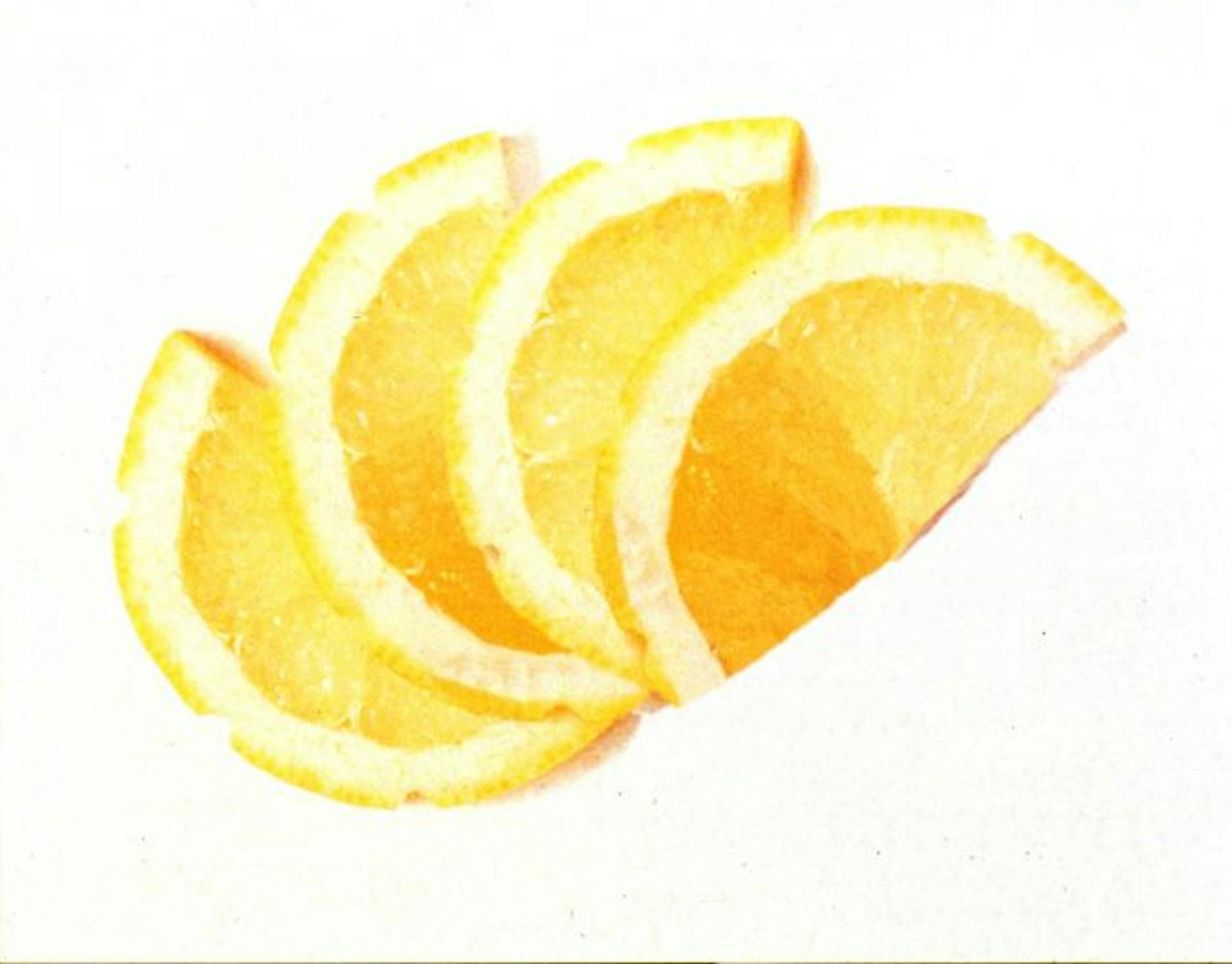 Lemon slices; no credit