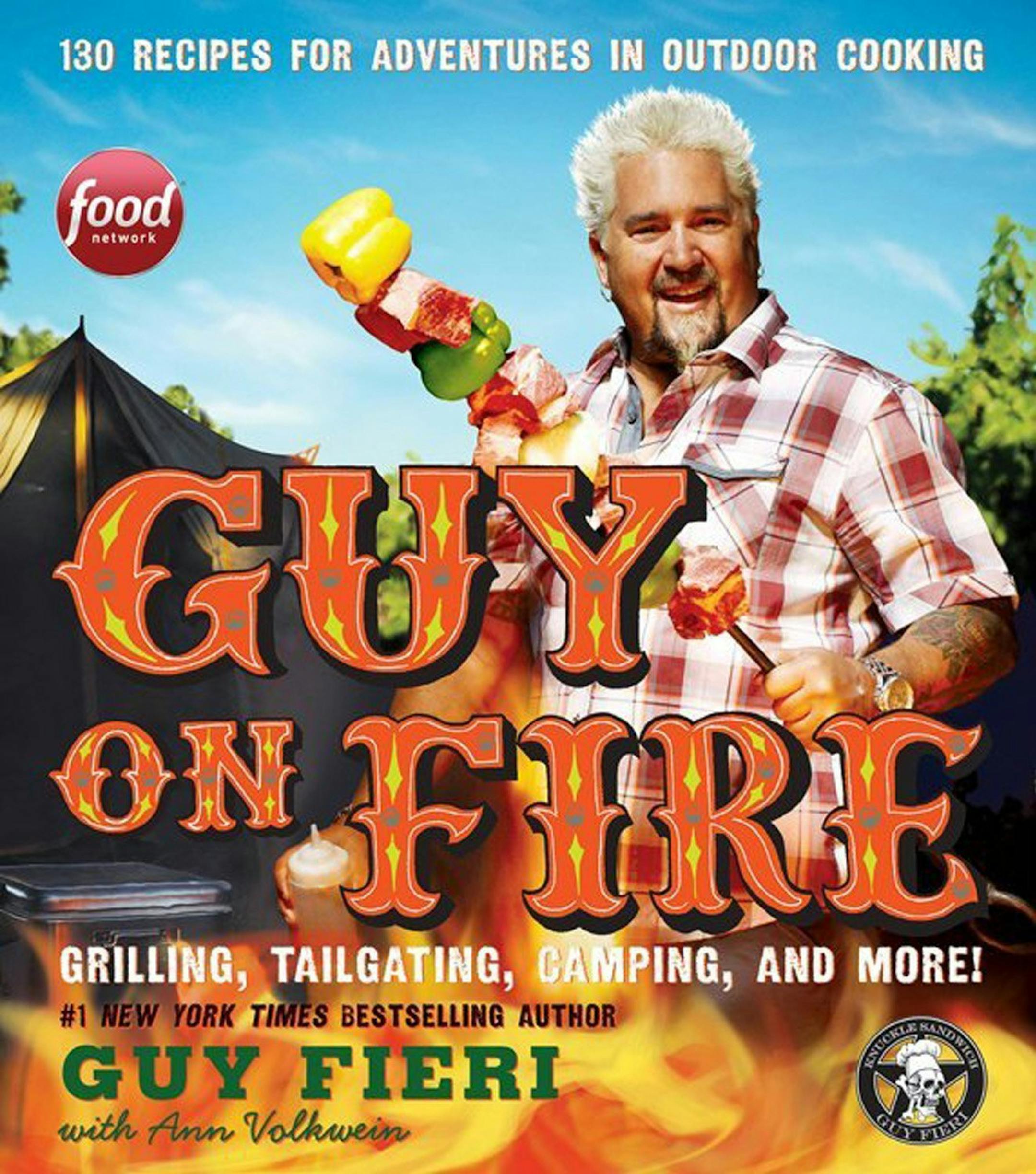 Food Network star and veteran restaurateur Guy Fieri navigates outdoor cooking in his fifth book. (MCT) ORG XMIT: 1152726