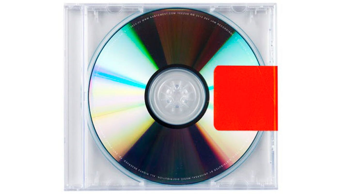 This CD cover image released by Def Jam Recordings shows "Yeezus," the latest release by Kanye West. (AP Photo/Def Jam Recordings) ORG XMIT: MIN2013061708273006