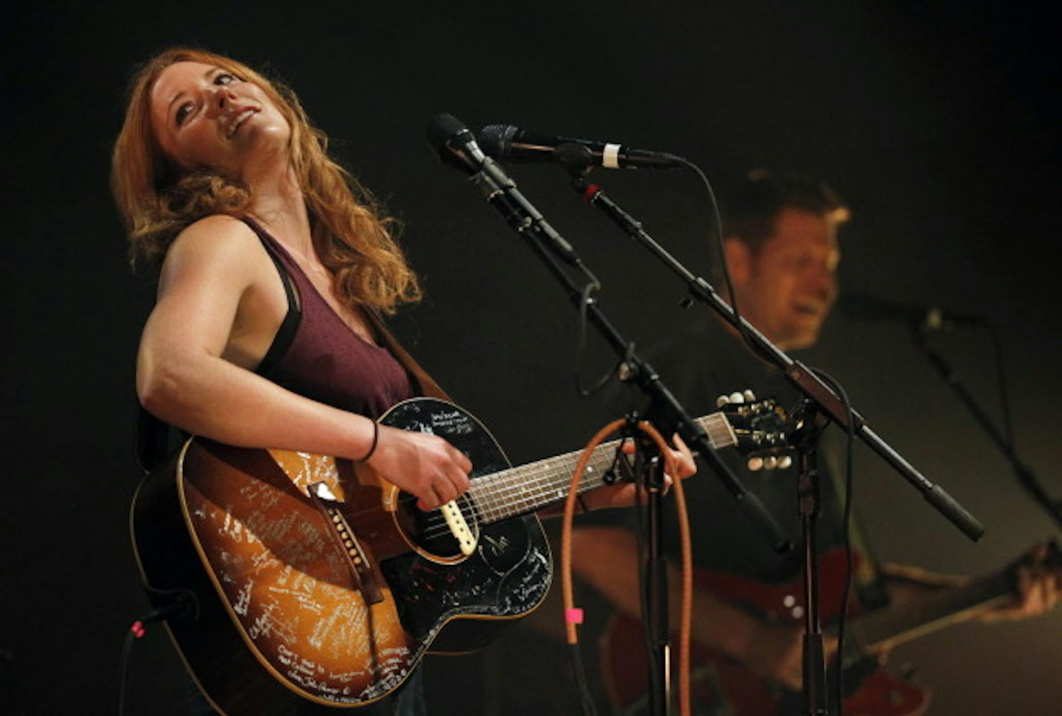 Kathleen Edwards has been steadily gigging since her September gig at the Orpheum Theatre with Bon Iver. / Star Tribune photo by Carlos Gonzalez