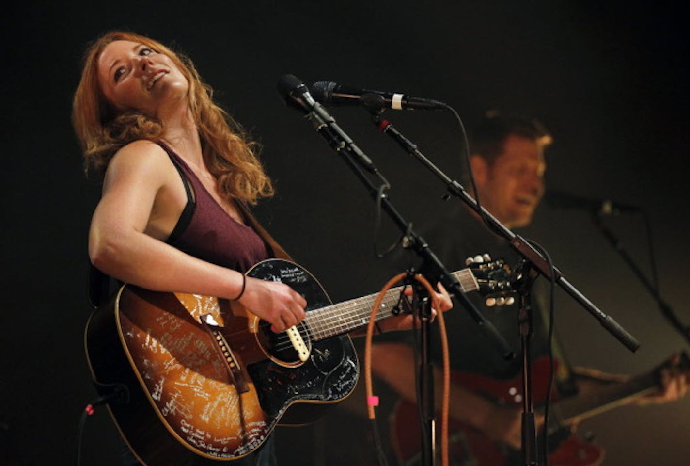 Kathleen Edwards has been steadily gigging since her September gig at the Orpheum Theatre with Bon Iver. / Star Tribune photo by Carlos Gonzalez