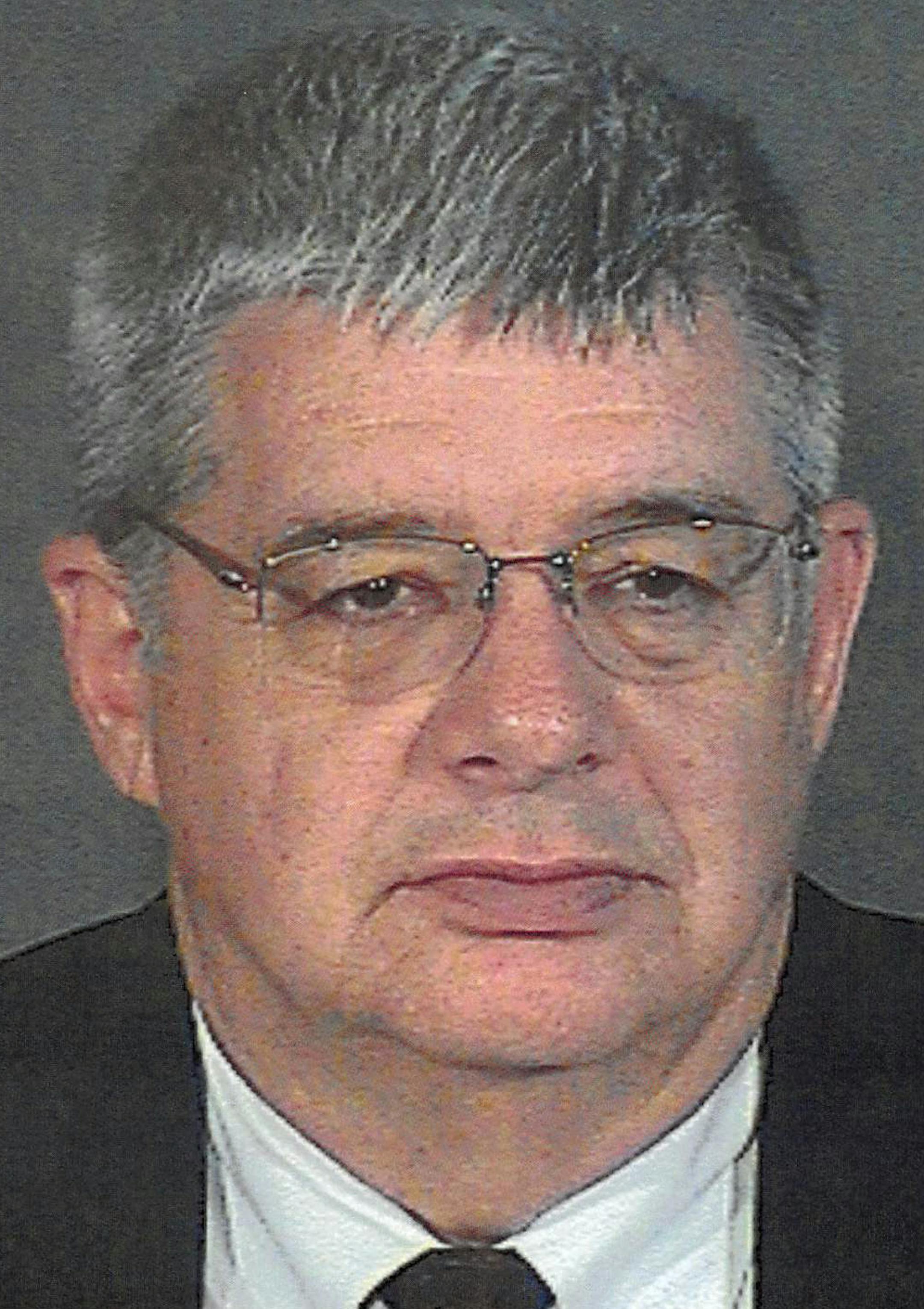 David Webster Eckberg, booking photo
