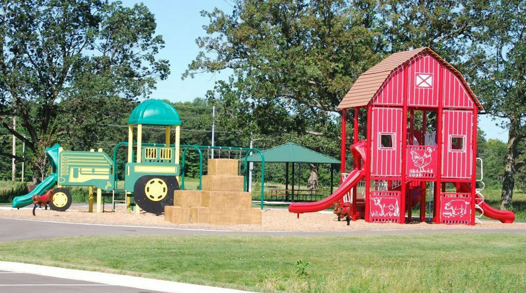 In addition to athletic fields and courts, the Lexington Athletic Complex will include features for kids. Credit: City of Blaine Parks and Recreation