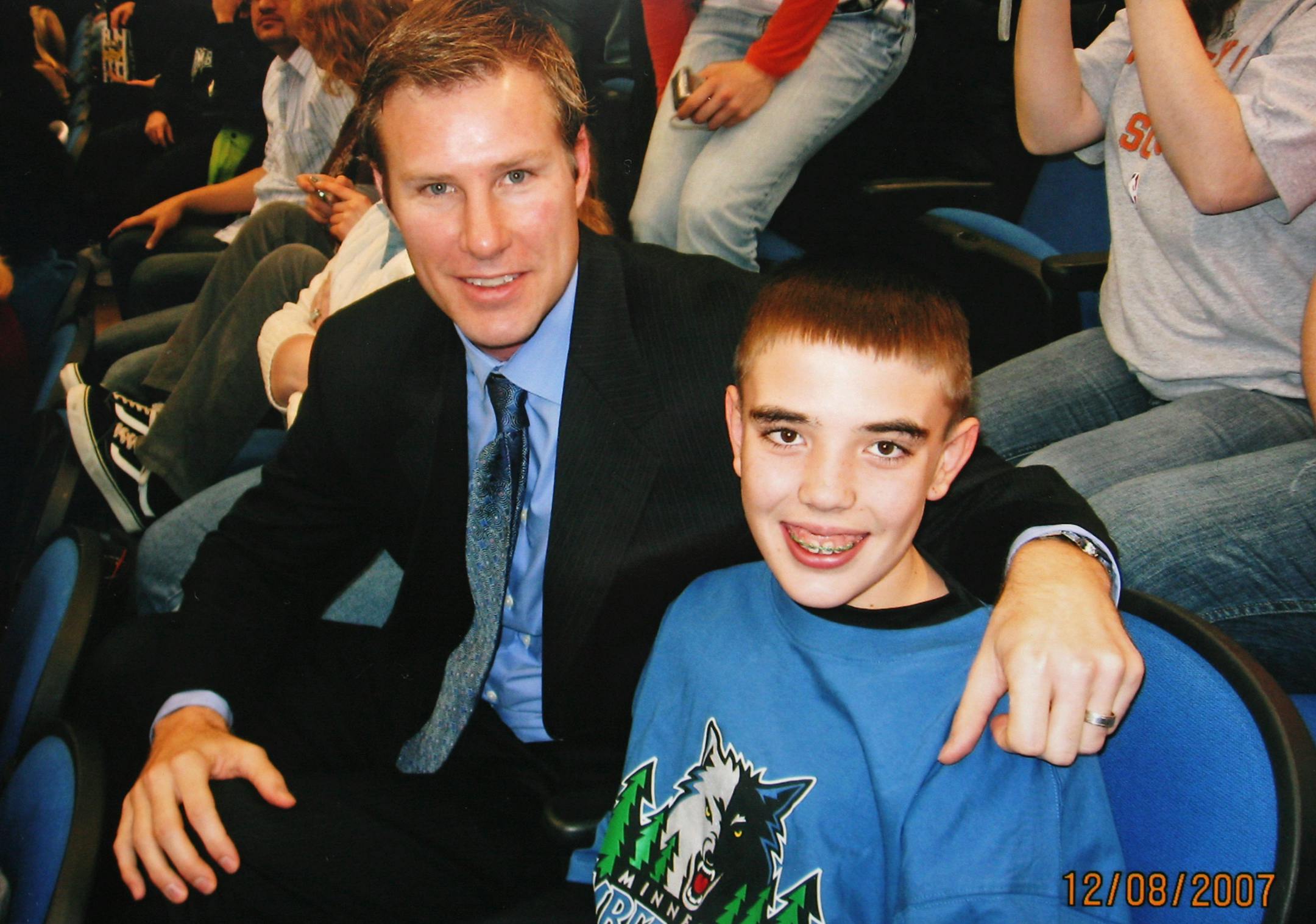Wolves assistant general manager Fred Hoiberg will carry Matthew Gamber's lucky bear at the NBA draft lottery.
