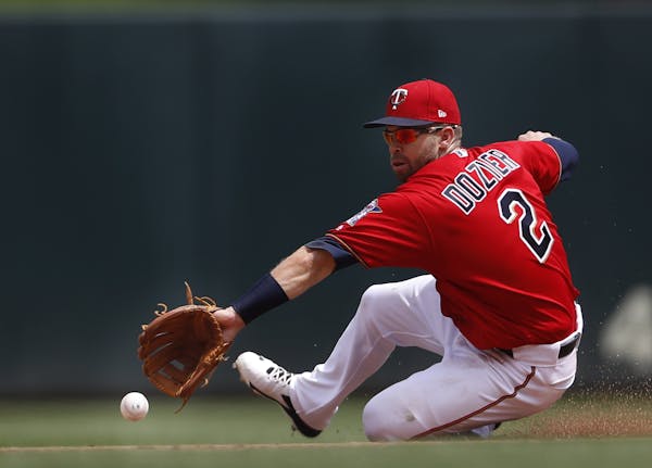 Brian Dozier made a play against the Rays last week.