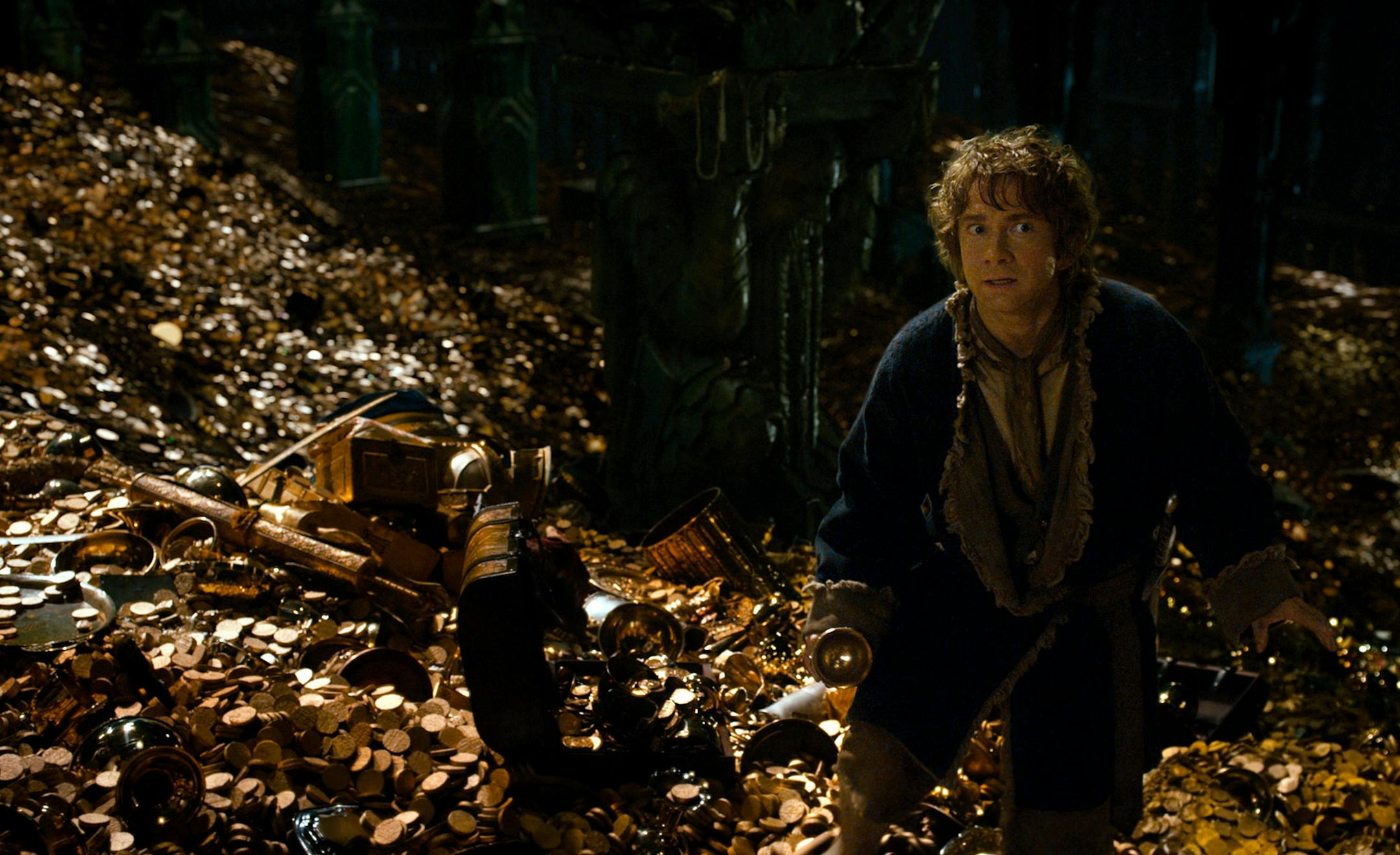 Martin Freeman in THE HOBBIT: THE DESOLATION OF SMAUG