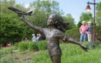 Bronze statue stolen from Edina park is found in Richfield