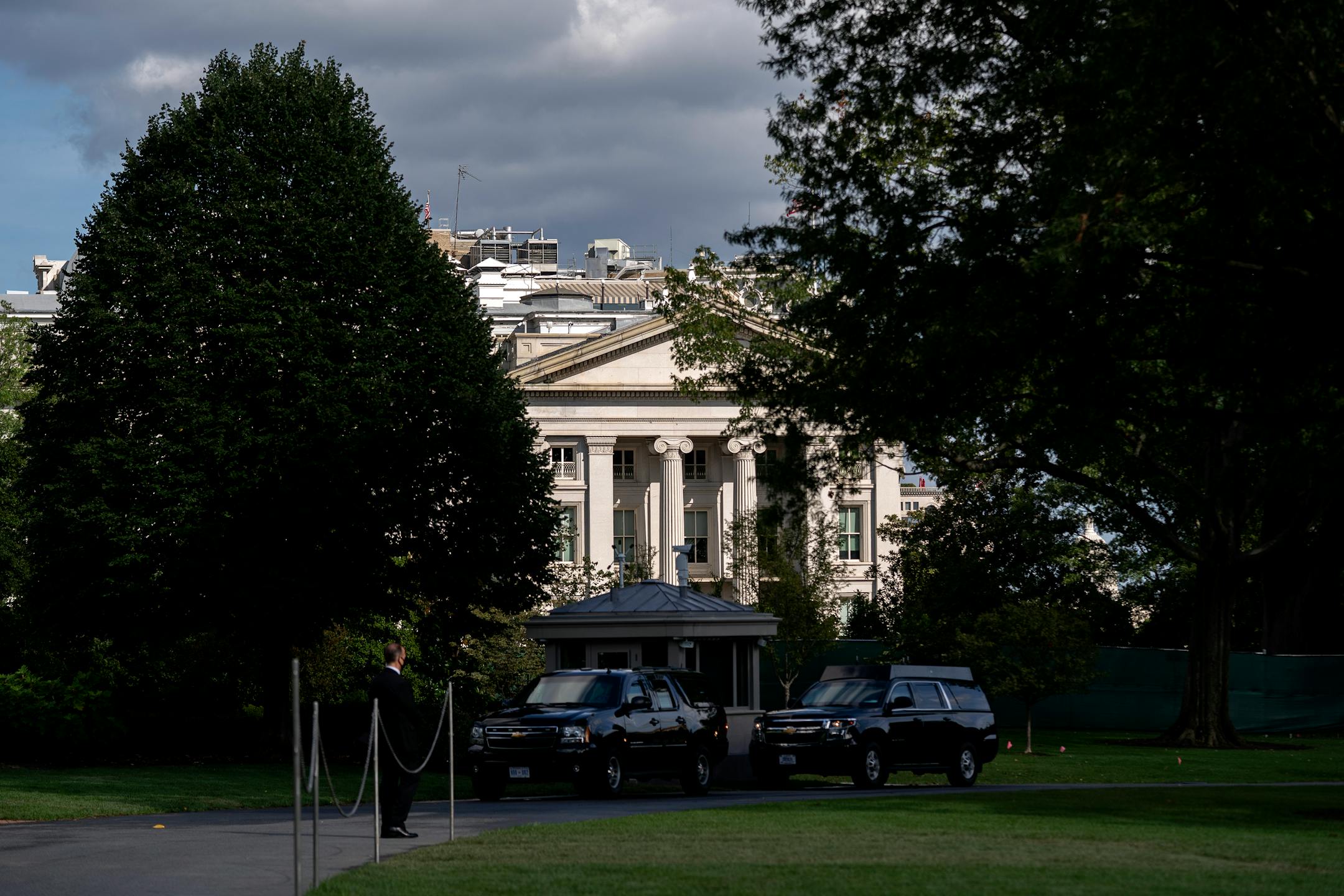 The Treasury Department building in Washington on Monday, Sept. 20, 2021. The federal government could run out of cash and start missing payments on things as diverse as Social Security and military pay sometime between Oct. 15 and Nov. 4, according to a new analysis from the Bipartisan Policy Center. (Stefani Reynolds/The New York Times)