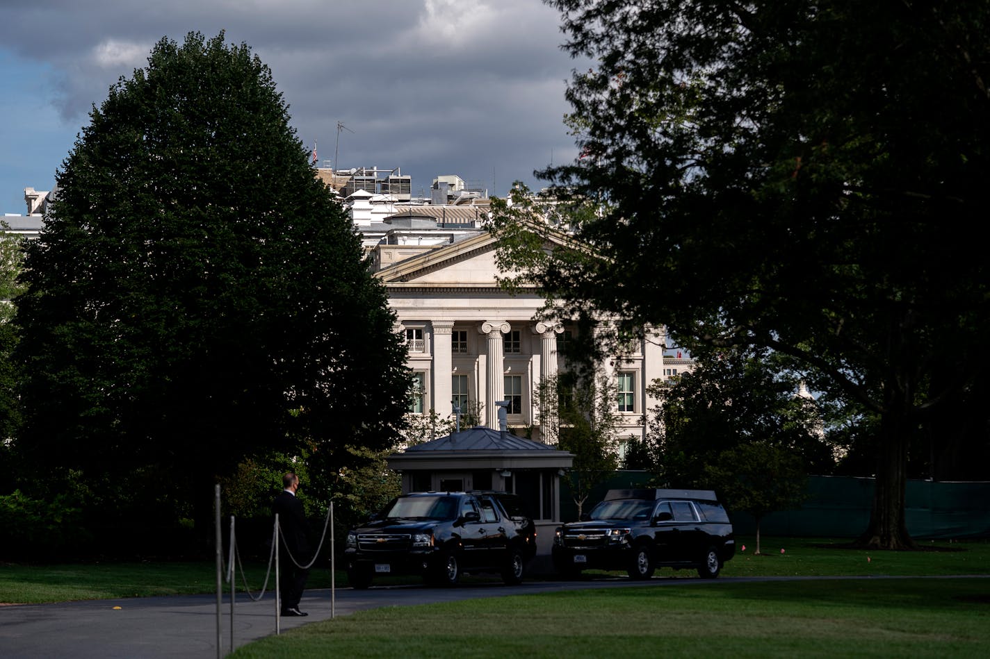 The Treasury Department building in Washington on Monday, Sept. 20, 2021. The federal government could run out of cash and start missing payments on things as diverse as Social Security and military pay sometime between Oct. 15 and Nov. 4, according to a new analysis from the Bipartisan Policy Center. (Stefani Reynolds/The New York Times)