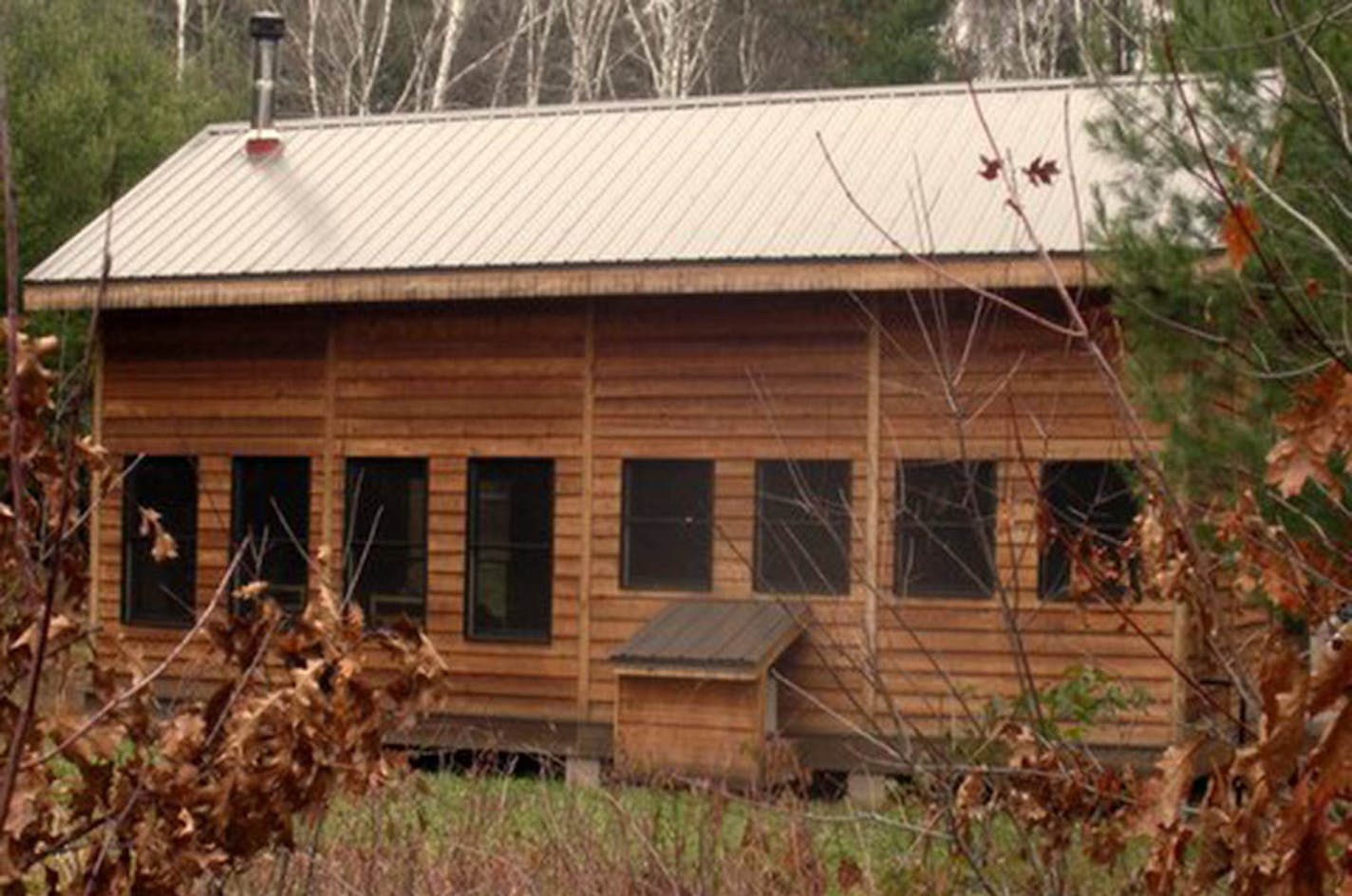 Exterior of family built Legacy Lodge