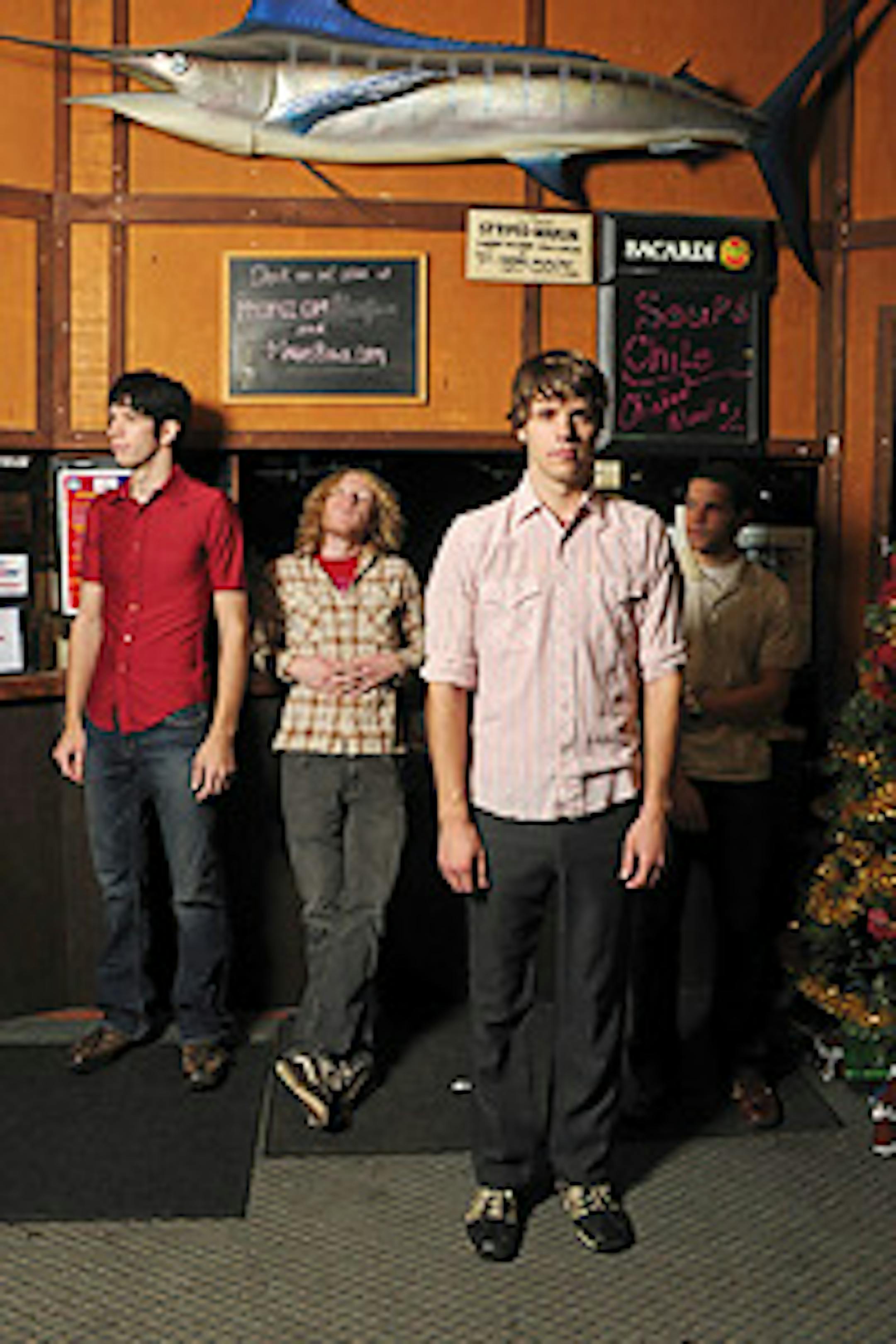 Love in October, left to right: Kent Widman, Chresten Hyde, Erik Widman, Charlie Abbott.