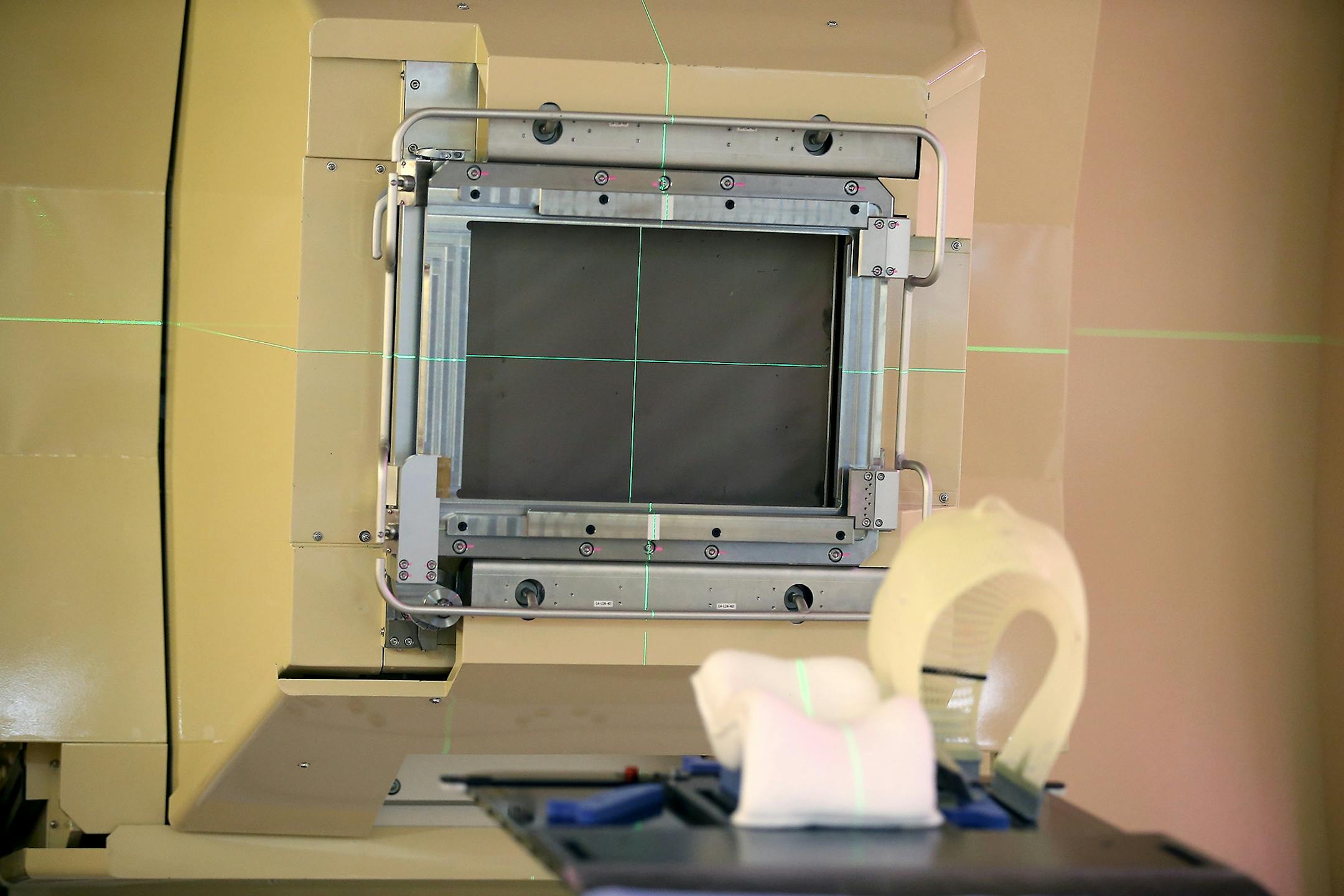 The part of the proton beam therapy , Monday, June 22, 2015 at Mayo Clinic in Rochester, MN.