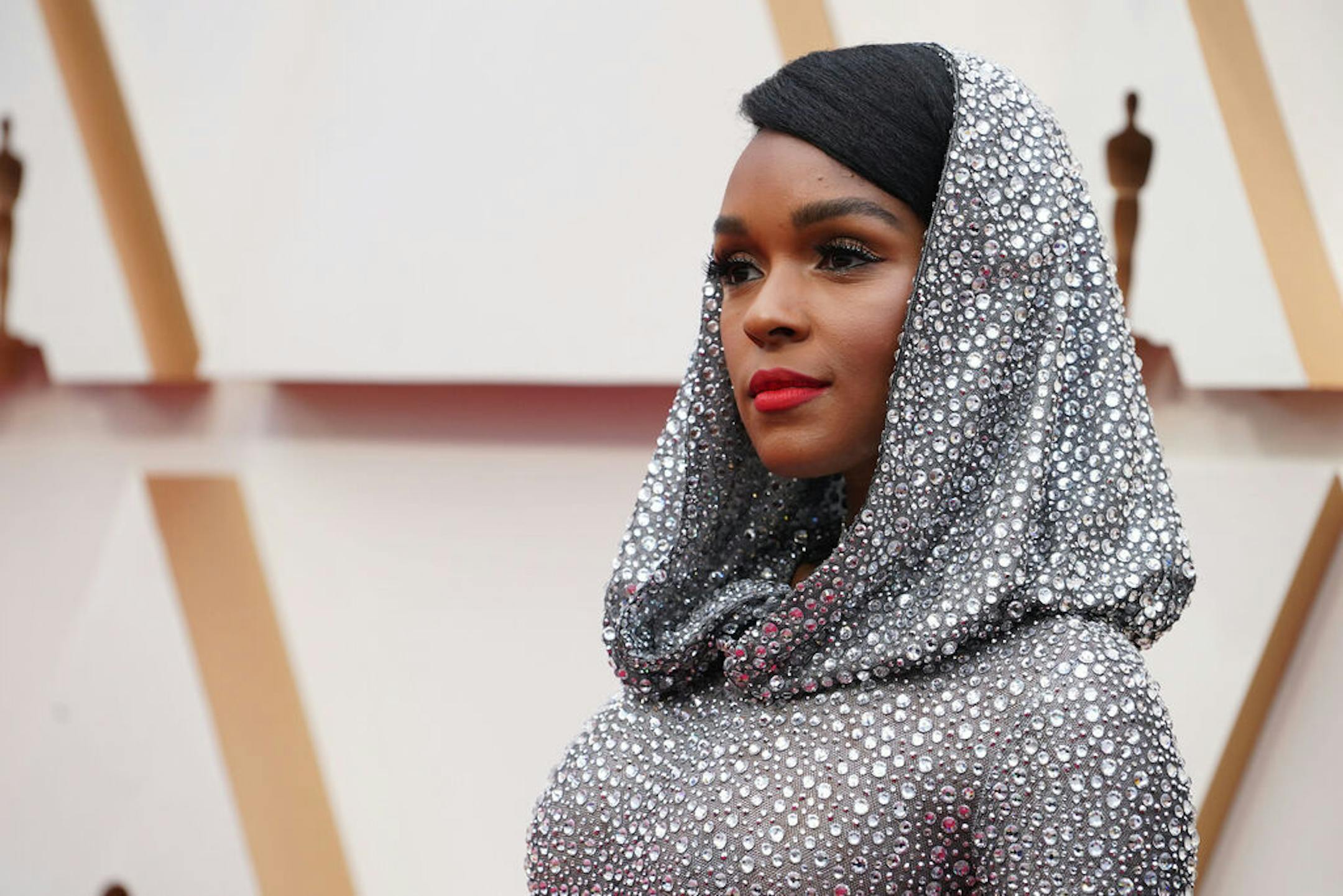 Janelle Monáe arrives before the 92nd Academy Awards in Los Angeles, Feb. 9, 2020. (Calla Kessler/The New York Times)