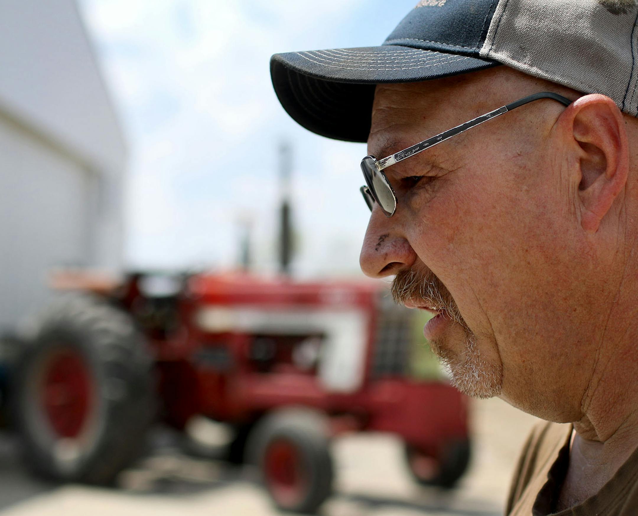 Joel Schreurs says a tariff on crops would be "extremely detrimental" to U.S. farmers already dealing with low prices.