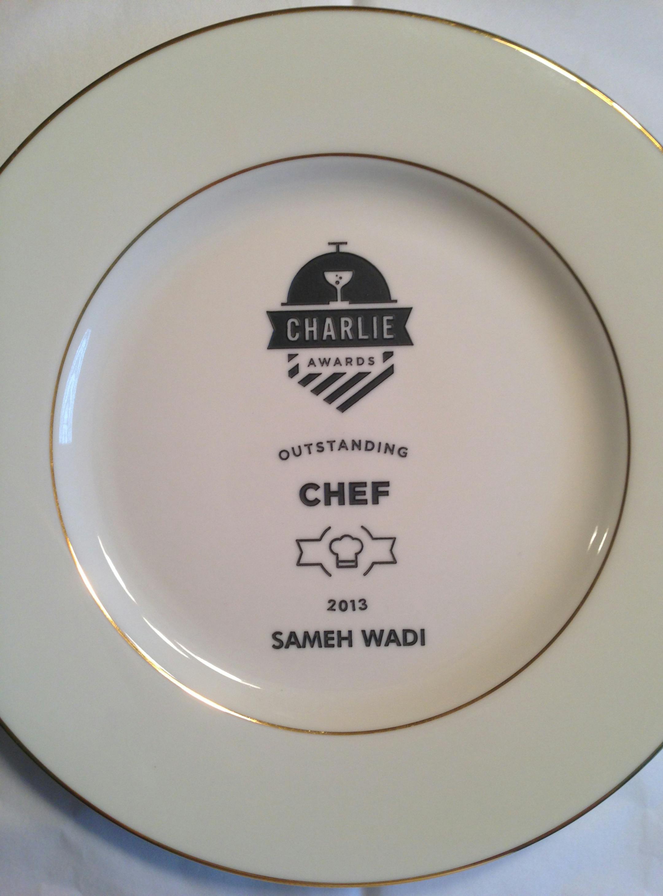 Sameh Wadi's Charlie Award