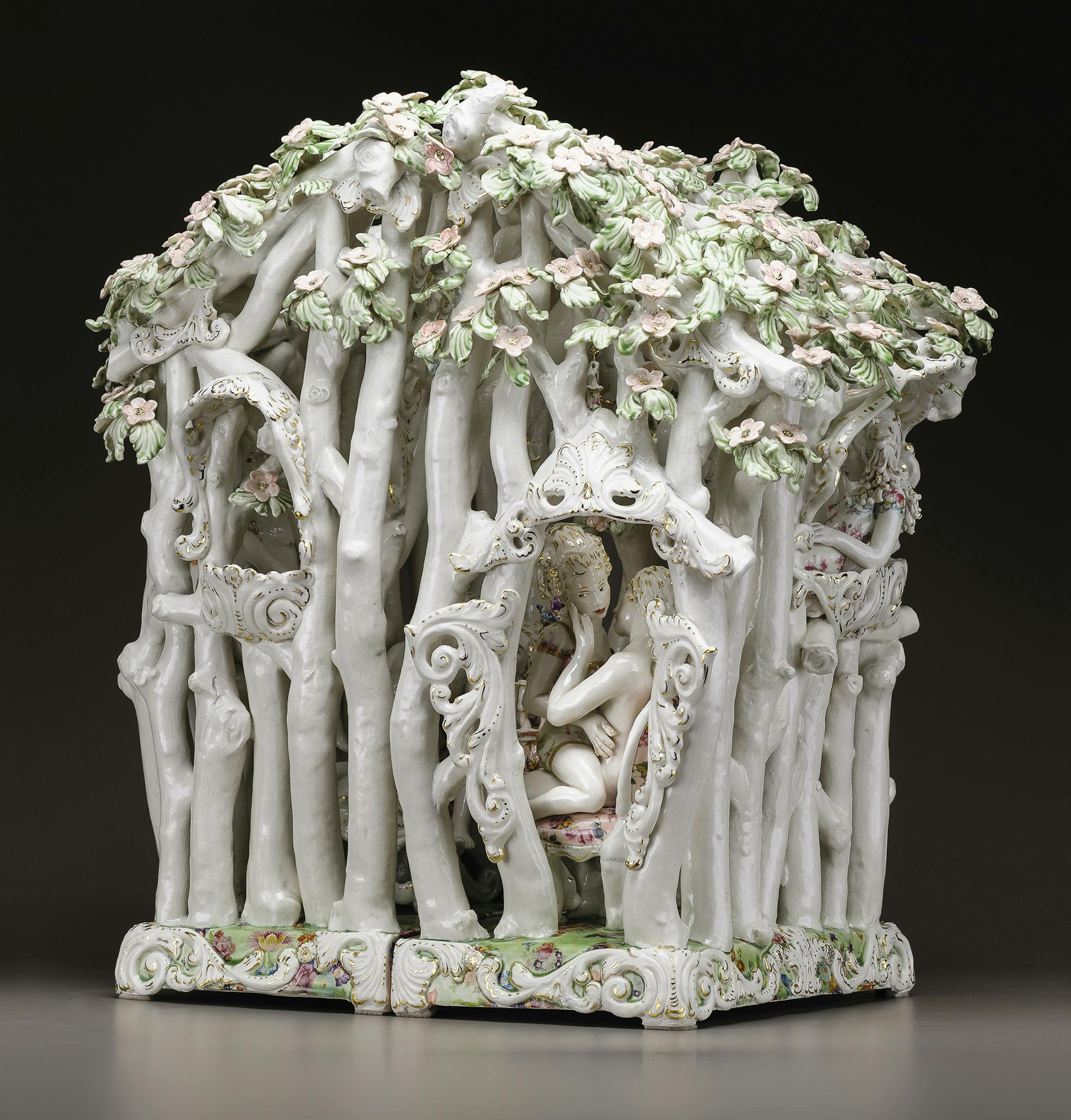 Chris Antemann; From 'A Guilded Age' at the Northern Clay Center