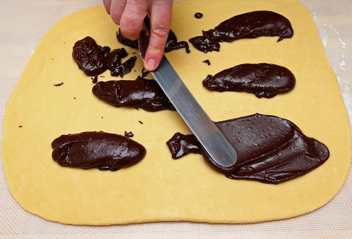 Baking Central makes chocolate babka - a brioche type dough swirled with dark chocolate.] Photographed 3/4/14. Bruce Bisping/Star Tribune bbisping@startribune.com