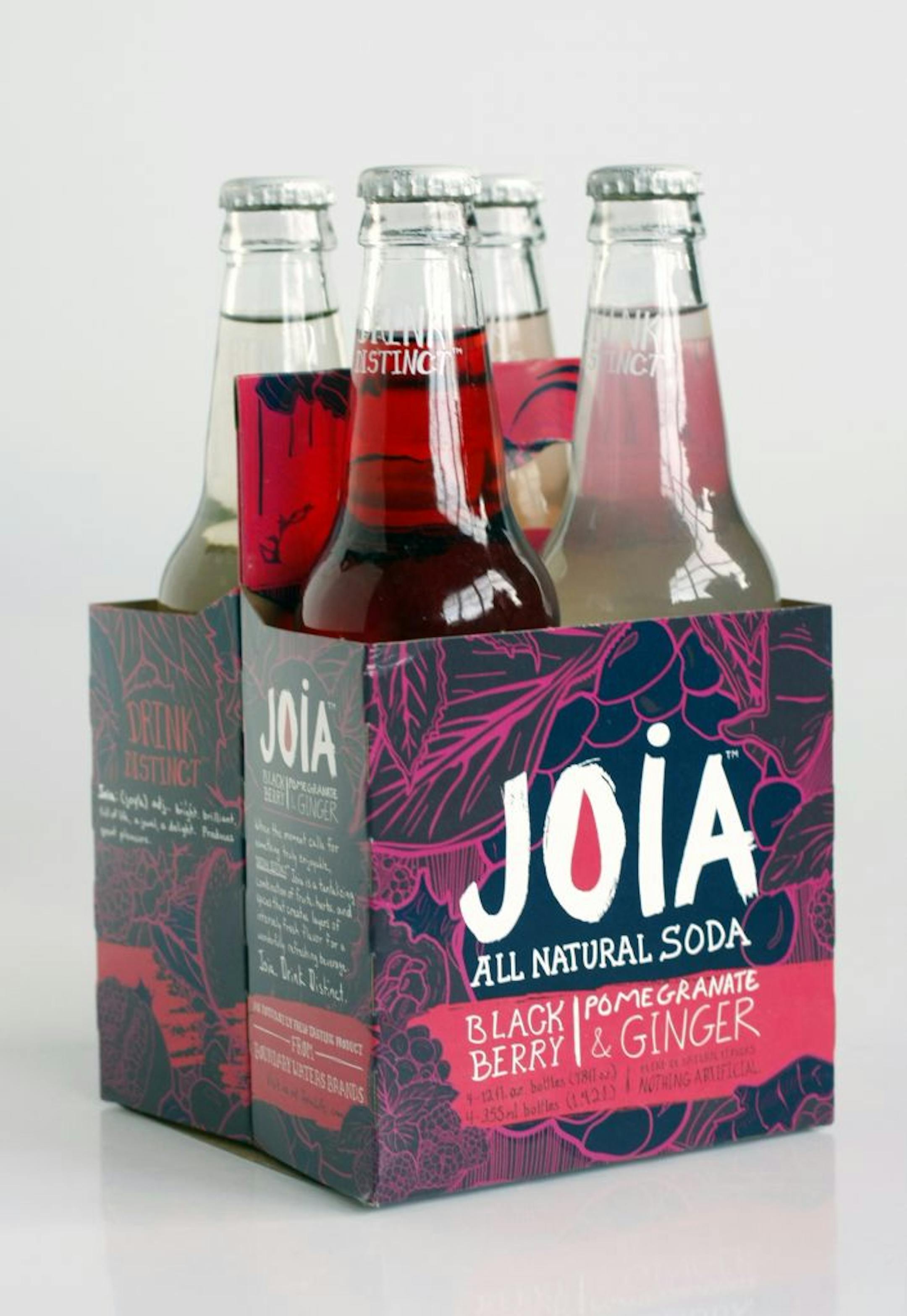 The all-natural soda Joia is made locally.
