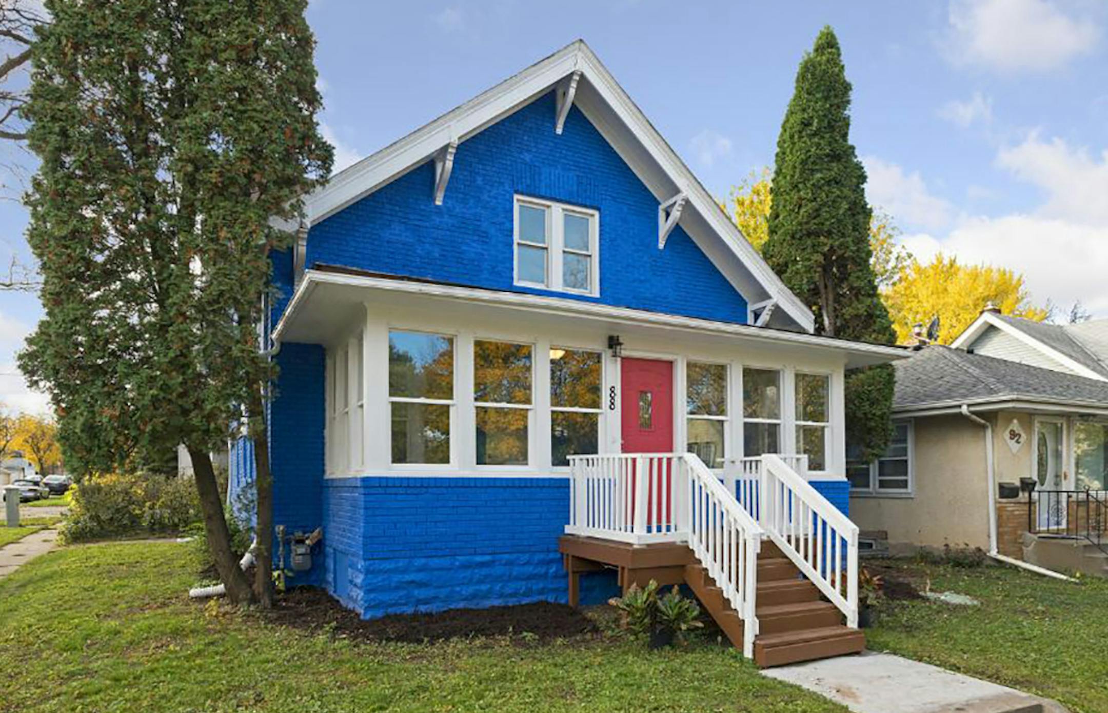 St. Paul: Built in 1922, this three-bedroom, two-bath house located in the North End neighborhood has 1,752 square feet and features three bedrooms on one level, hardwood floors, built-ins, formal dining room, eat-in kitchen with new appliances, sunroom, porch, full unfinished basement and two-car detached garage. Listed by Robin Voreis, Keller Williams Integrity Realty, 612-759-1878.