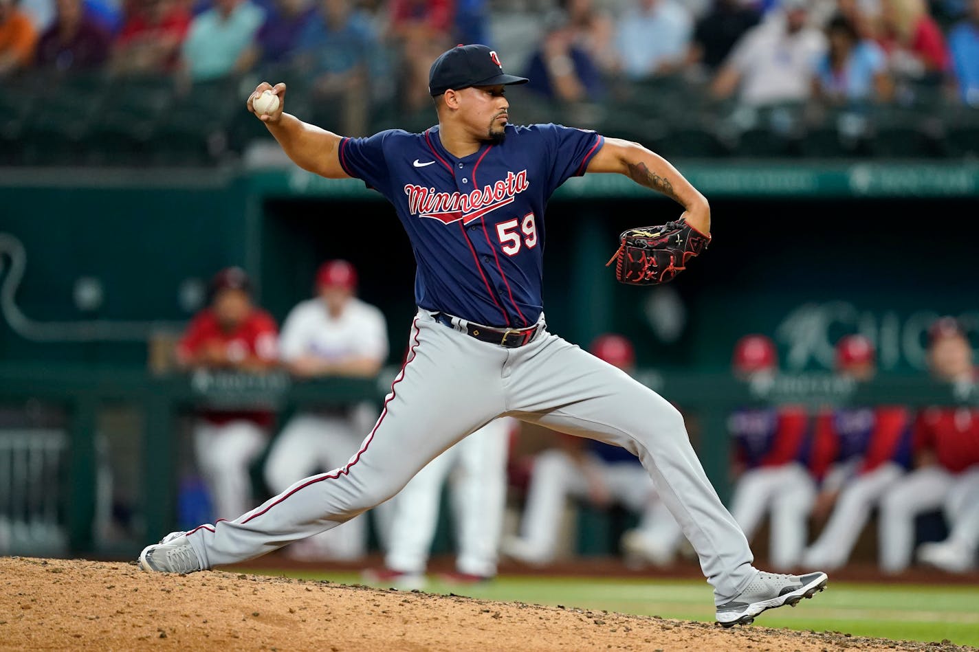 Twins relief pitcher Jhoan Duran fell to 0-3 this season, taking Saturday's loss. But wit 103.3 mph fastballs his talent is clear.