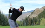 The Wild's Mikko Koivu participated in a team golf outing in Colorado earlier this week.