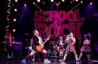 Rob Colletti and the cast of the touring production of "School of Rock."