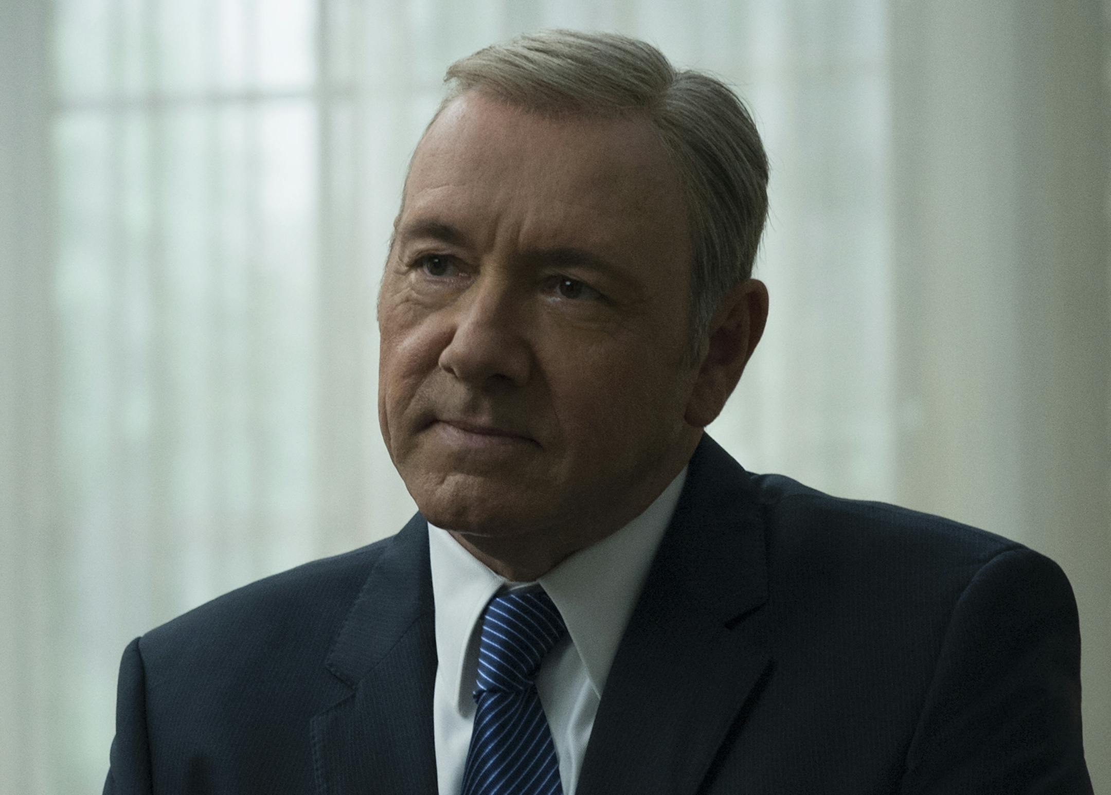 Kevin Spacey as Frank Underwood in "House of Cards."