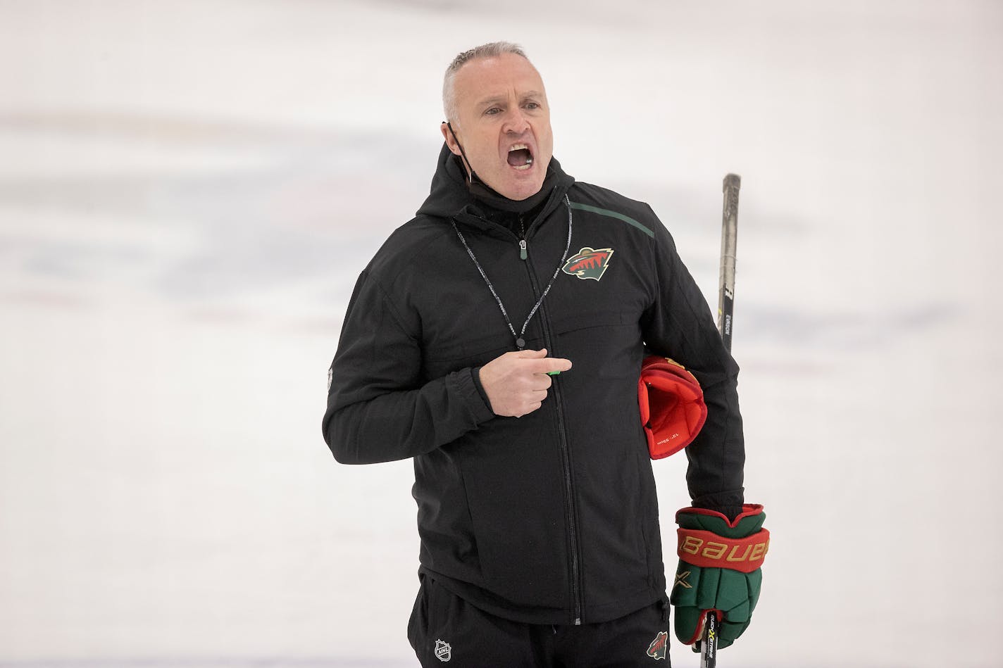 Wild coach Dean Evason