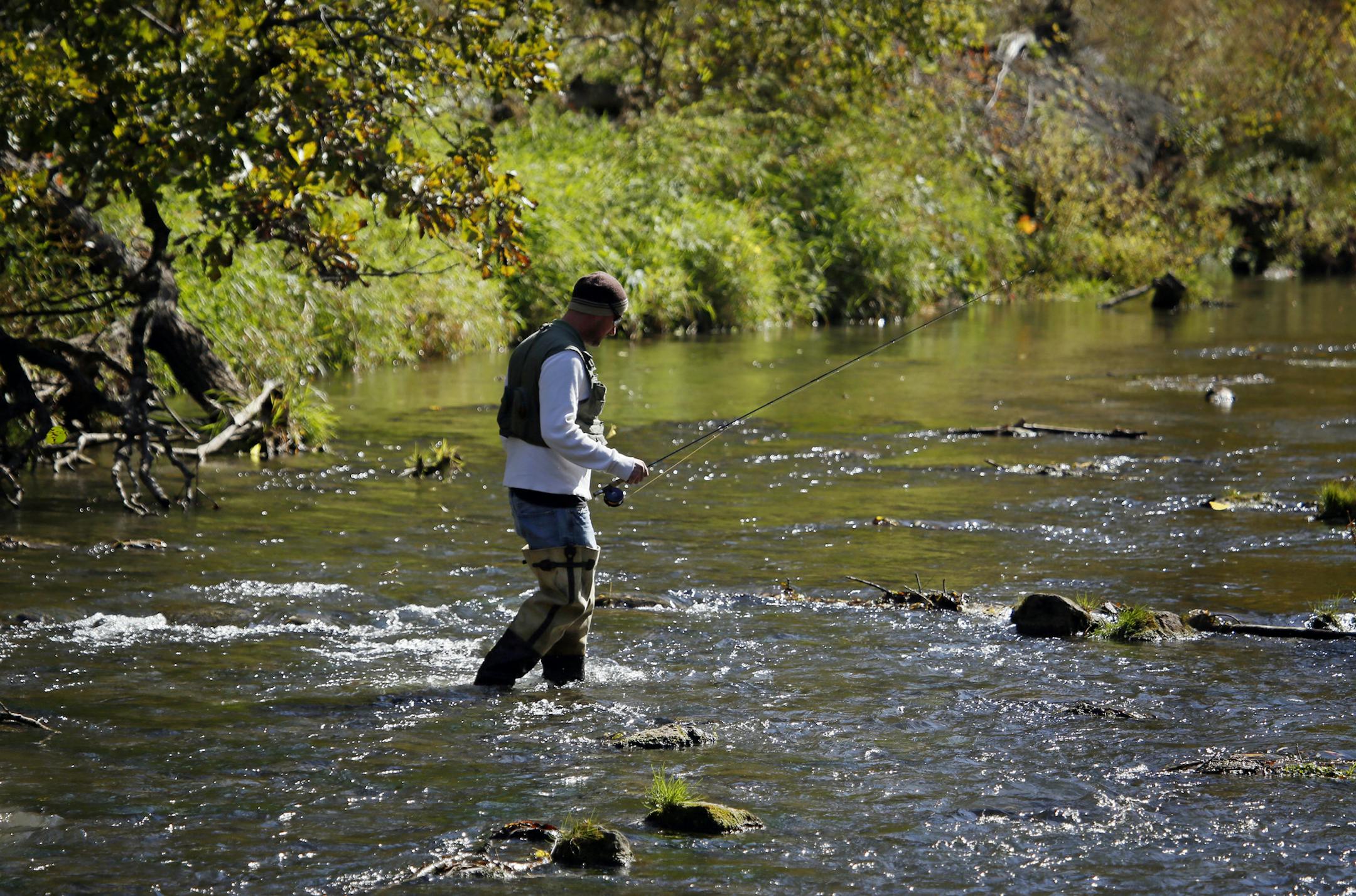 St. Charles, the small Minnesota town that sits half way between Rochester and Winona is at the center of possibly the largest porposed frac sand wash plant and rail-loading facility which will be the gateway to intensive frac sand mining throughout the region. (IN THIS PHOTO) St. Charles is known as the gateway to Whitewater State Park just 8 miles to the north, where visitors can find spectacular fishing in it's pristine trout stream or walk it's many hiking trails along the river. ] BRIAN PET