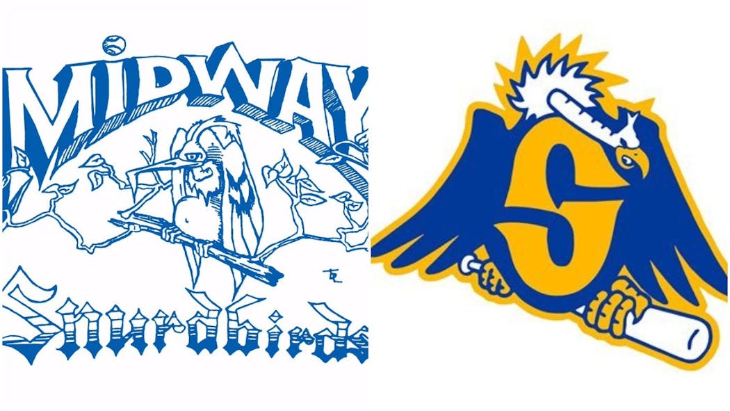 Old and new Snurdbird logos.
