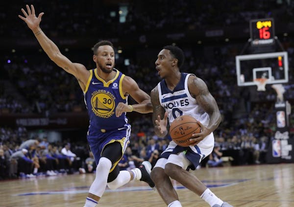New Timberwolves point guard Jeff Teague said: "I'm going to push the ball, that's what I do."