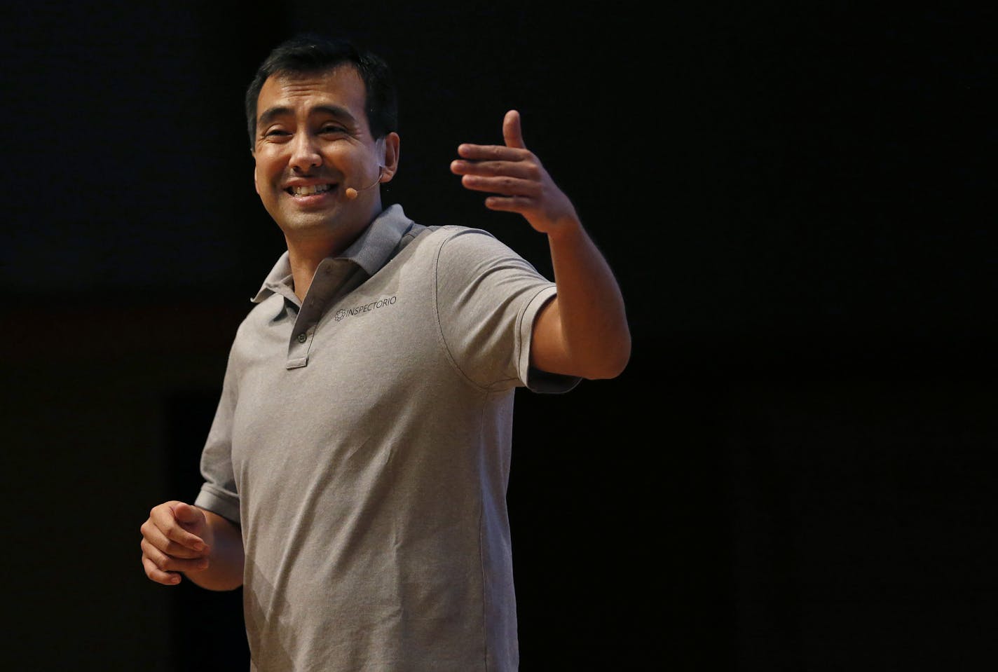 Carlos Moncayo Castillo, CEO of Inspectorio, spoke during the demonstration day two years ago for Target's Techstars accelerator program. ] CARLOS GONZALEZ cgonzalez@startribune.com - September 20, 2016, Minneapolis, MN, Orchestra Hall, final pitches from the 10 startups in Target's Techstars accelerator and find out who is moving to Minneapolis and who has landed other partnerships with the retailer