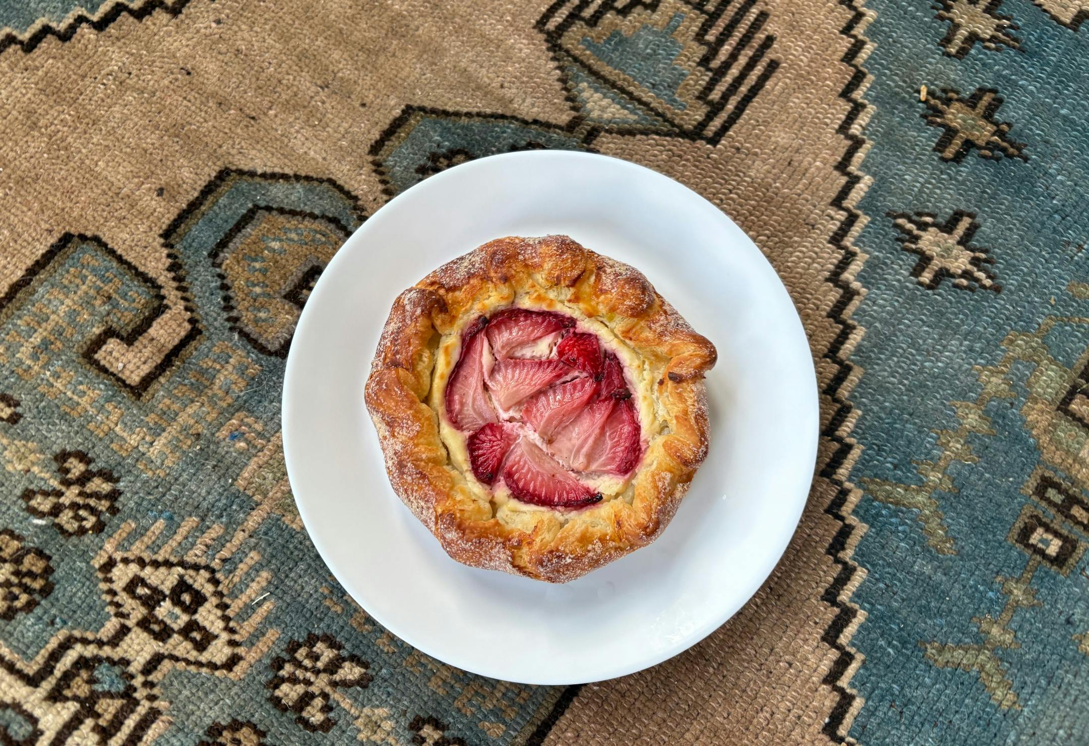 Atuvava Bakery strawberry cream cheese danish