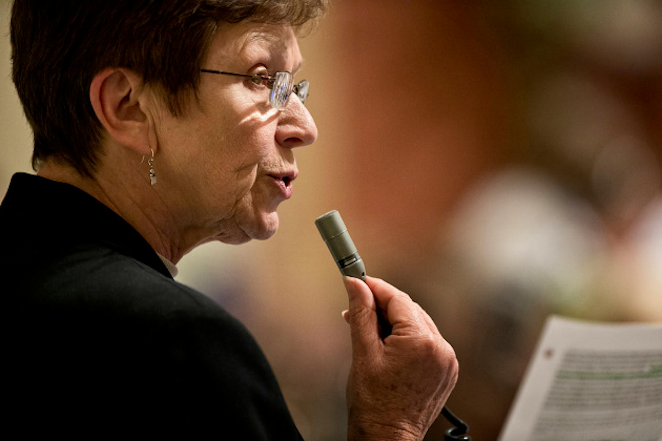 Rep.  Alice Hausman, chair of the House Capitol Investment committee defended the bonding bill which was later defeated Friday, May 17, 2013    ]   GLEN STUBBE * gstubbe@startribune.com